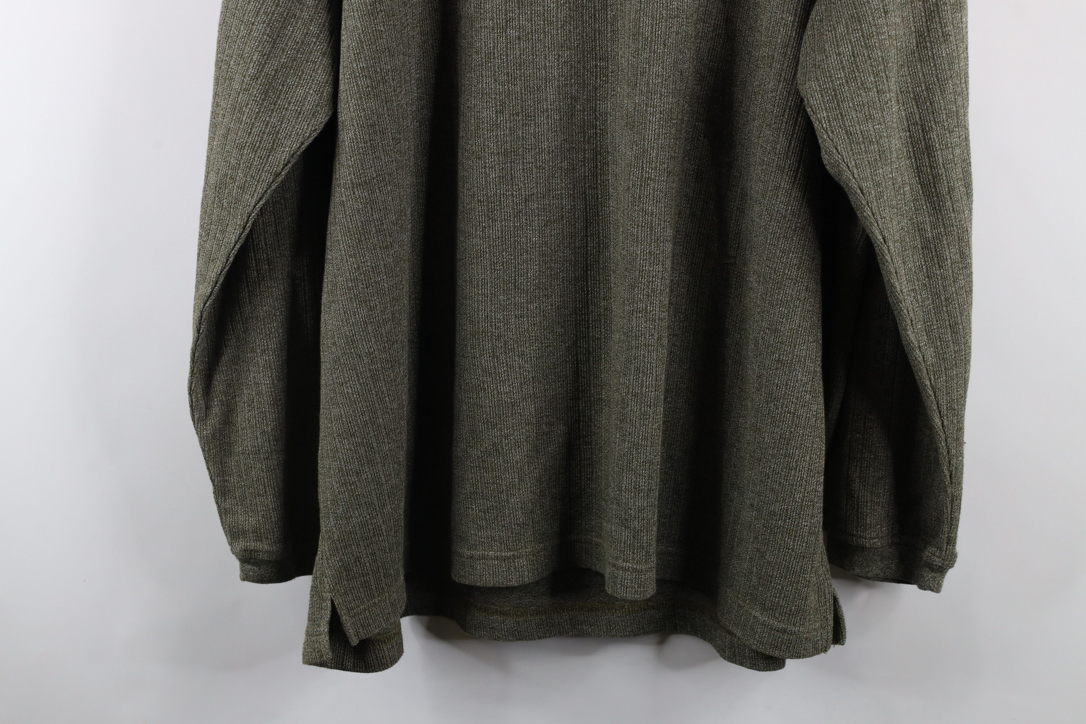 Vintage Vintage 90s Streetwear Knit Long Sleeve Henley T-Shirt Size US XL / EU 56 / 4 - 10 Thumbnail