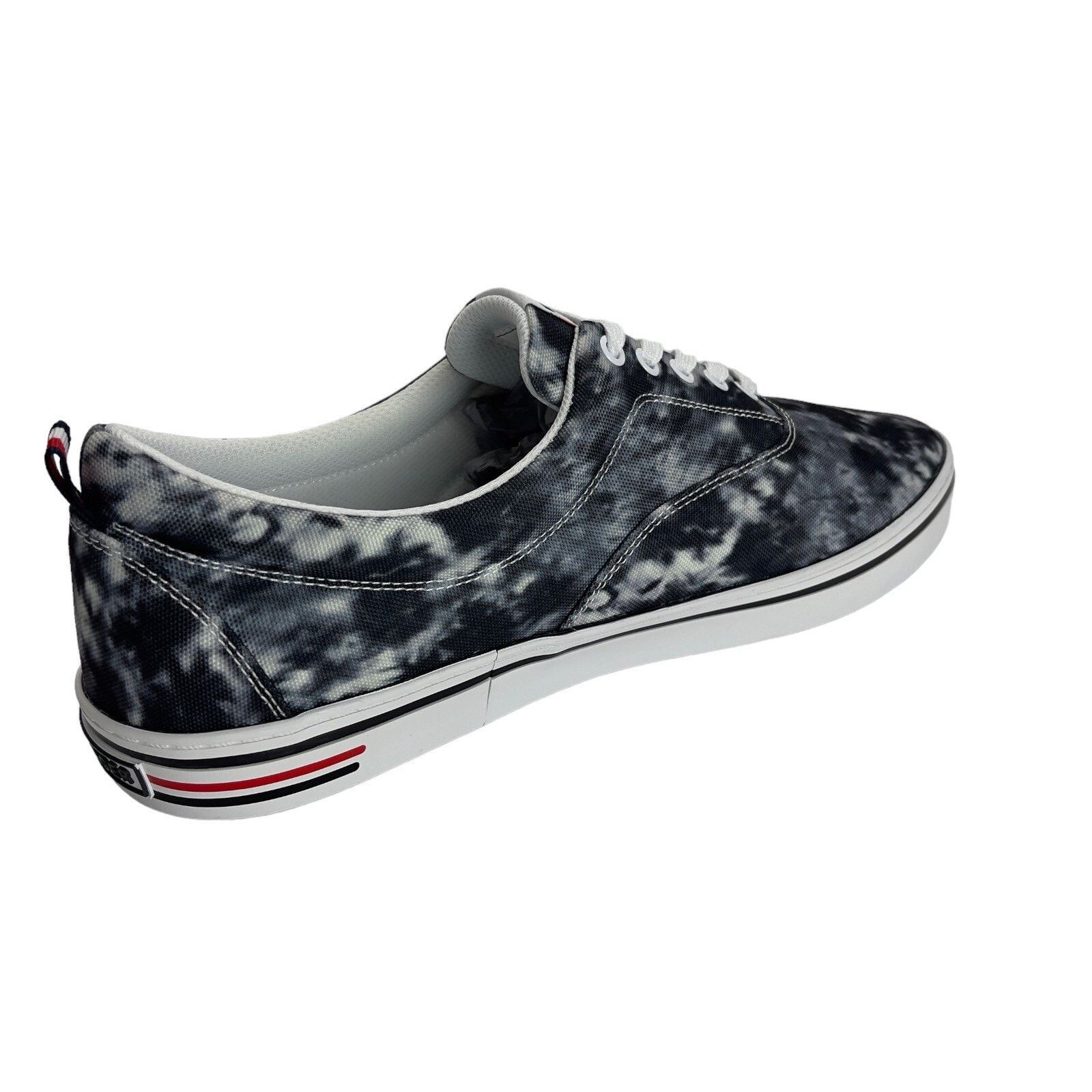 Tommy Hilfiger Tommy Hilfiger Black Tie Dye Lace-Up Remmo Sneaker Mens 12M Size US 12 / EU 45 - 15 Thumbnail