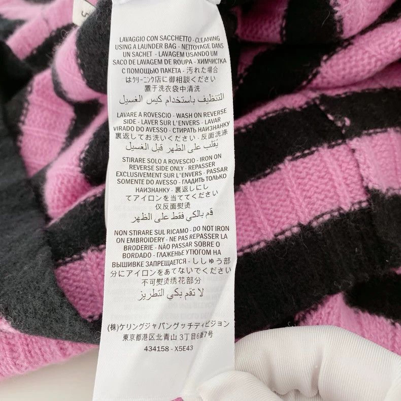 Gucci Gucci Kitten embroidered cashmere knitwear sweater Size S / US 4 / IT 40 - 9 Thumbnail