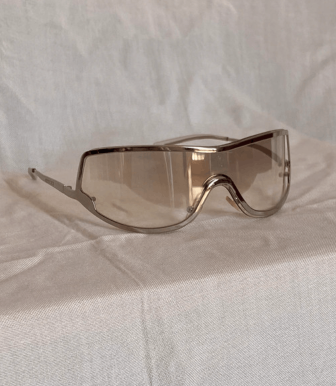 Gucci Gucci Sunglasses Mask Logo Shield GG Sport Vintage Size ONE SIZE - 1 Thumbnail