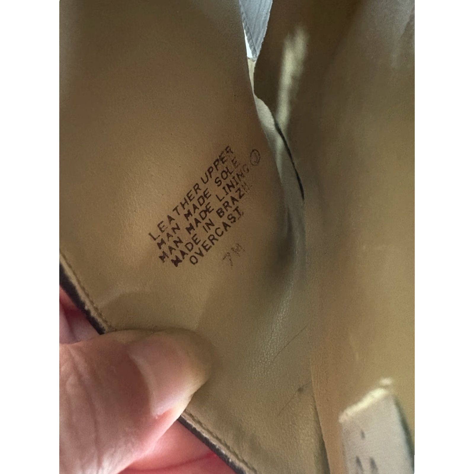 Vintage Calico Luca B Women's Leather Slide Sandals Size 7M Black Casual Summer Brazil Size US 7 / IT 37 - 4 Thumbnail