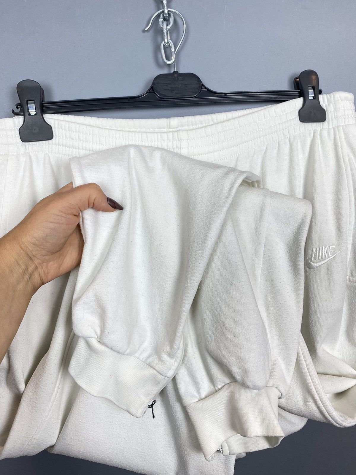 Nike Vintage Nike Challenge Court Joggers Sweatpants 90’s White Size US 36 / EU 52 - 5 Thumbnail