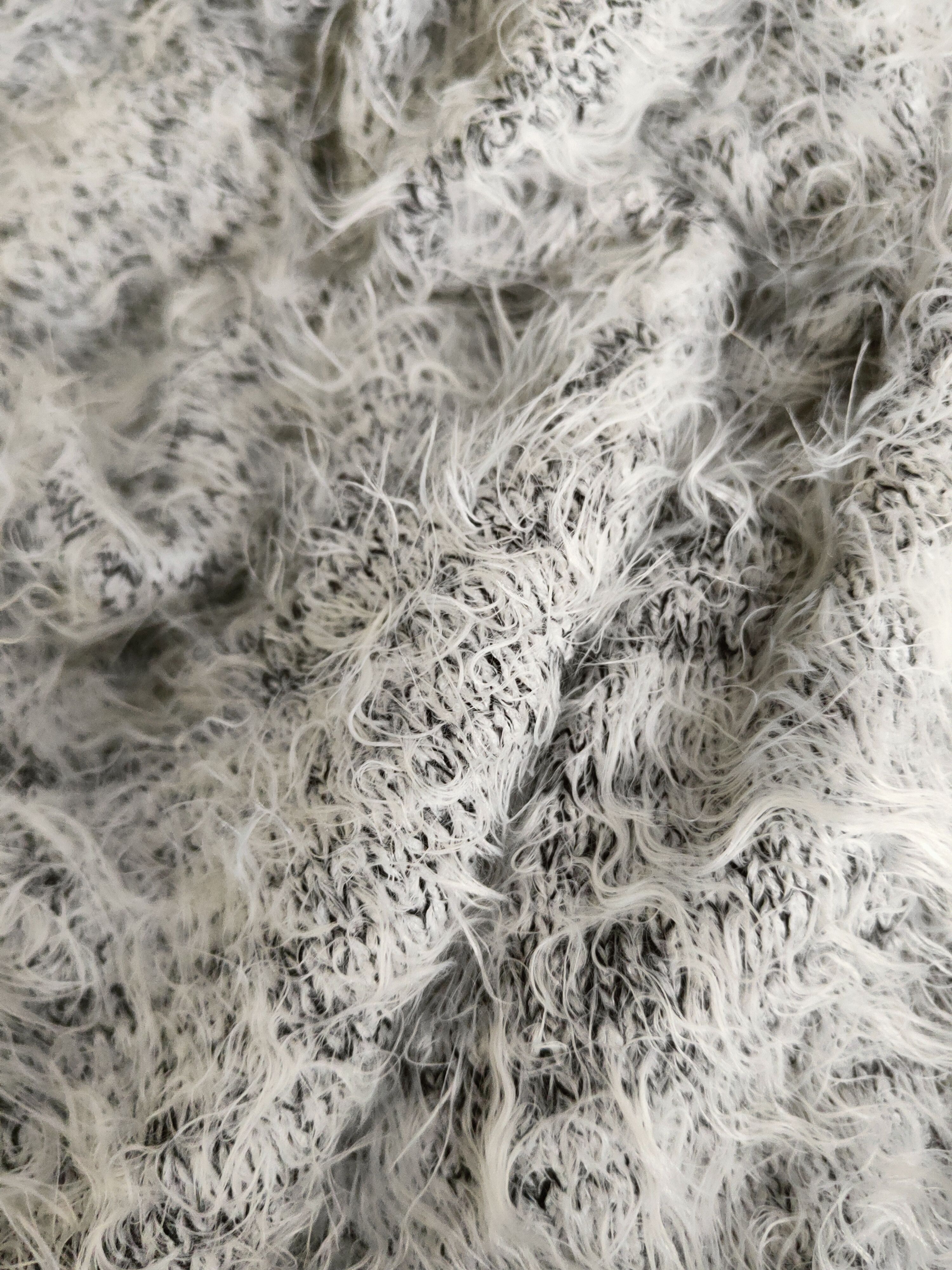 Japanese Brand DL Raf raf White shaggy Fur Mohair Knitwear #46-1009 Size M / US 6-8 / IT 42-44 - 11 Thumbnail