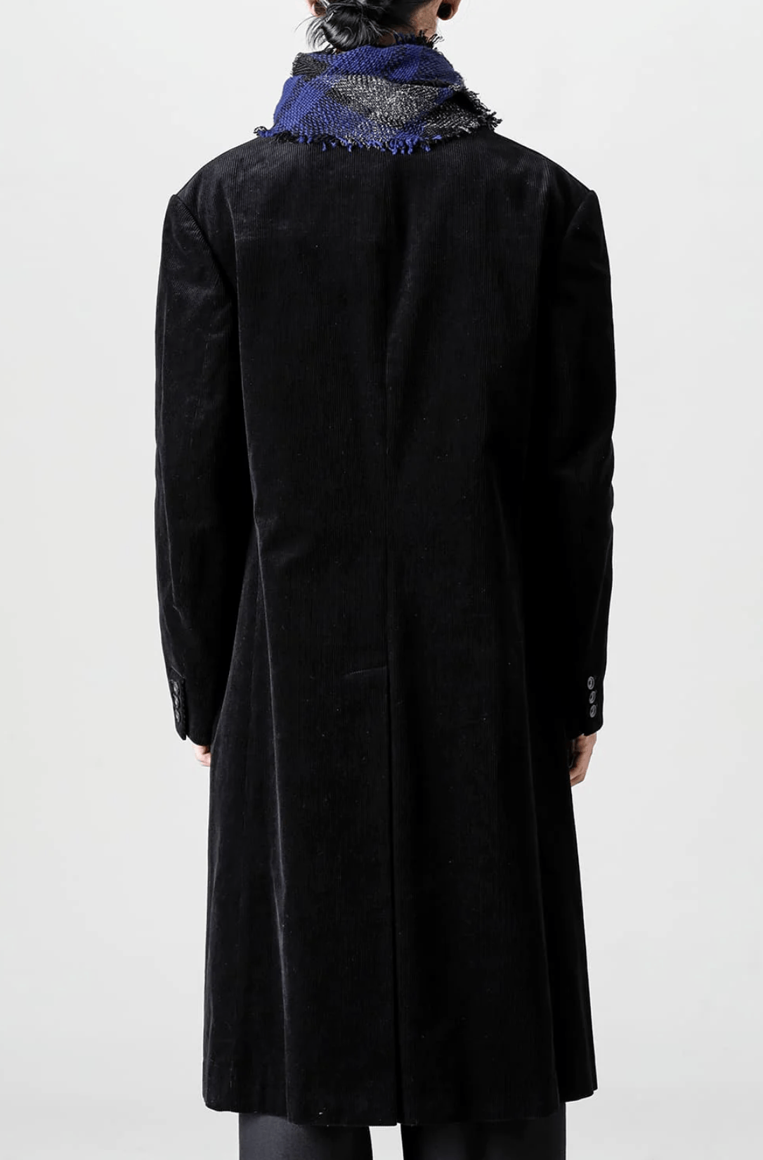 Yohji Yamamoto Yohji Yamamoto Homme - 22AW Stole Docking Corduroy Jacket Size US M / EU 48-50 / 2 - 4 Thumbnail