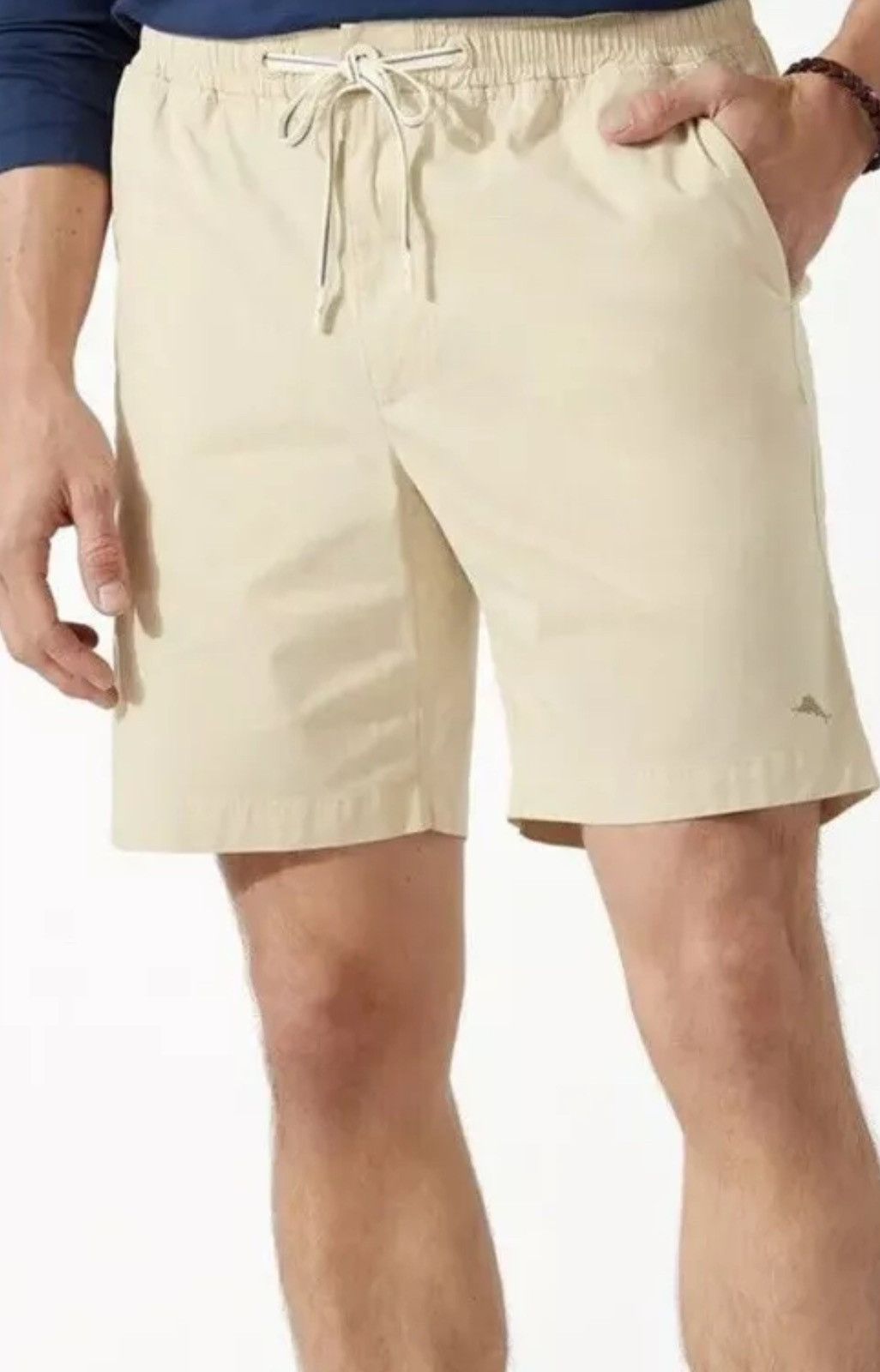 Tommy Bahama New Tommy Bahama Shorts Mens 2XL Khaki Oceanside Poplin 8” Size US 40 / EU 56 - 1 Thumbnail