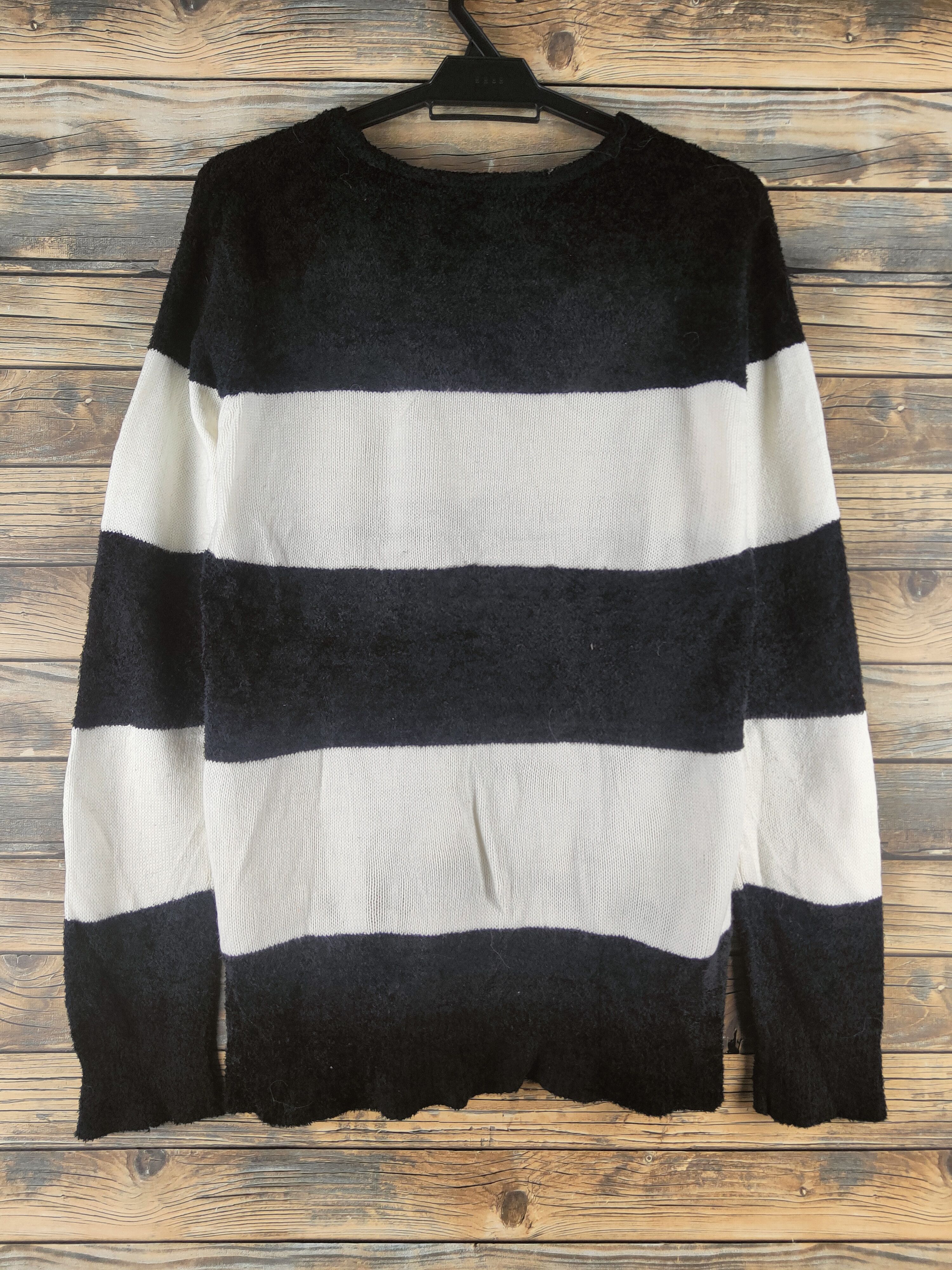 Japanese Brand DL Growth by Grail stripe Knitwear Sweatshirt #46-976 Size M / US 6-8 / IT 42-44 - 7 Thumbnail