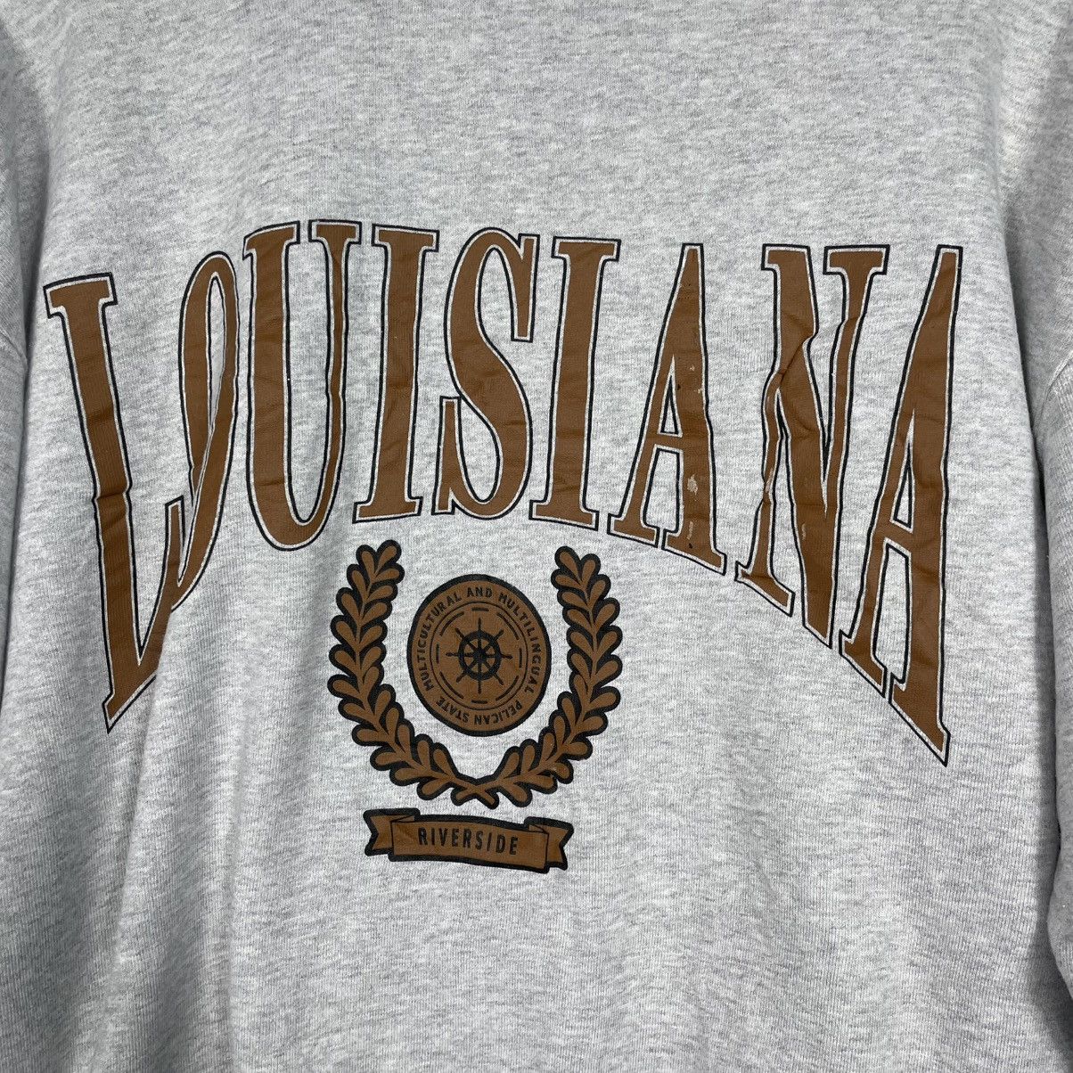 Japanese Brand Louisiana Crewneck Sweatshirt Size US M / EU 48-50 / 2 - 10 Thumbnail