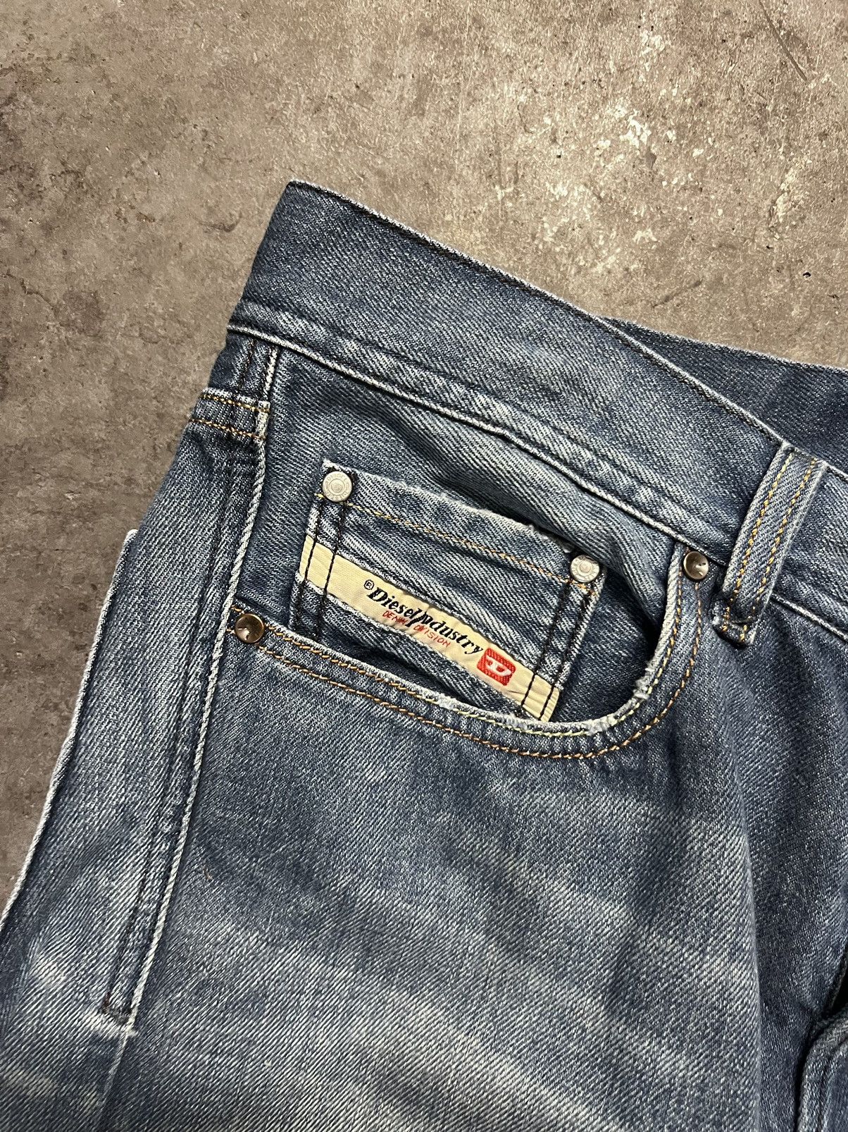 faded vintage diesel denim