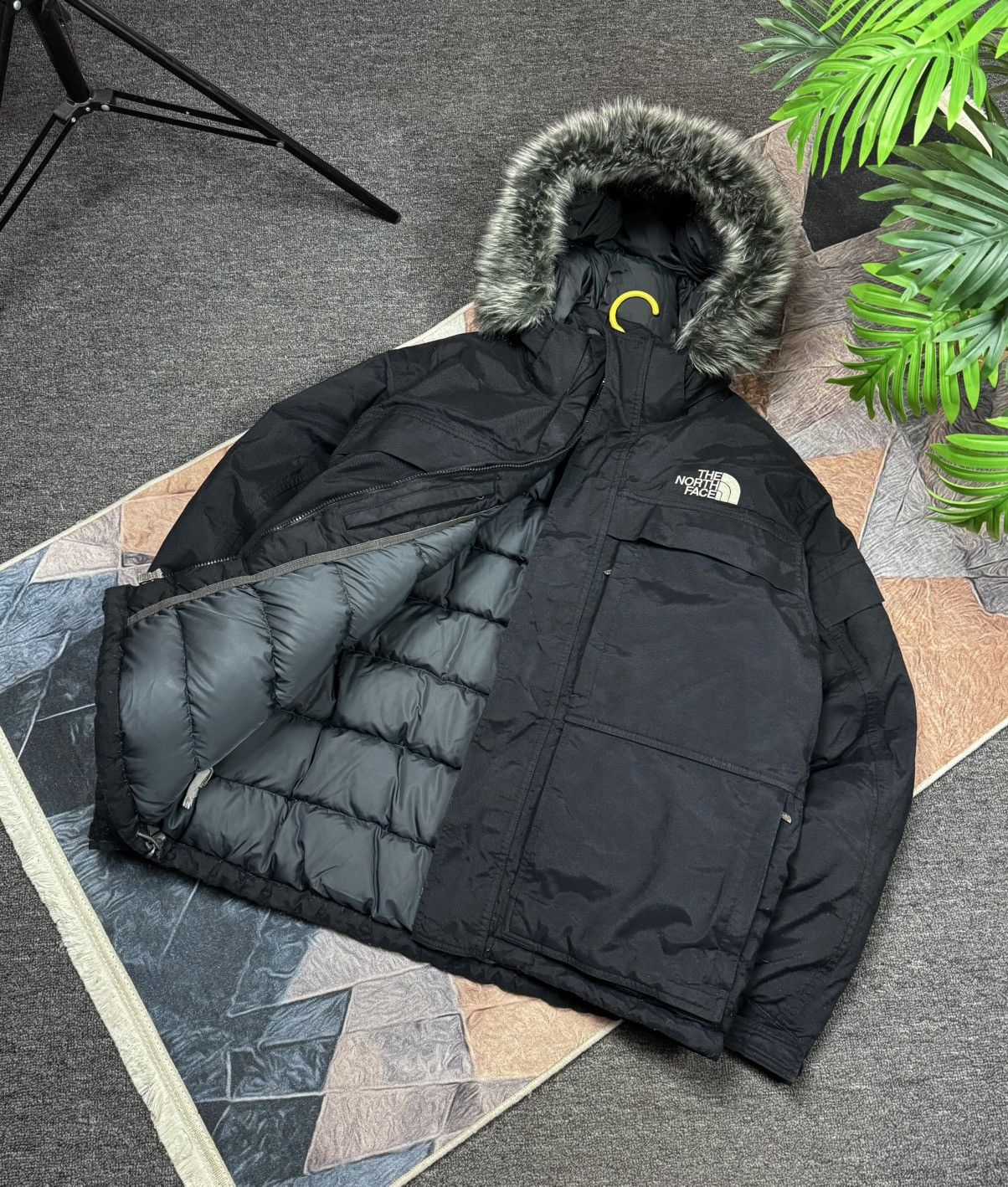 The North Face The North Face Down Jacket Puffer Y2k Drill Style size L Size US L / EU 52-54 / 3 - 2 Thumbnail