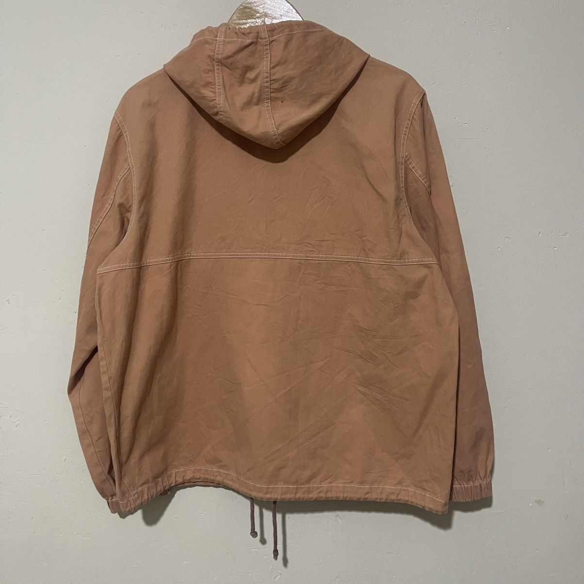 Supreme Supreme Anorak Contrast Stitch Twill Pullover ‘Peach’ Jacket Size US M / EU 48-50 / 2 - 14 Thumbnail