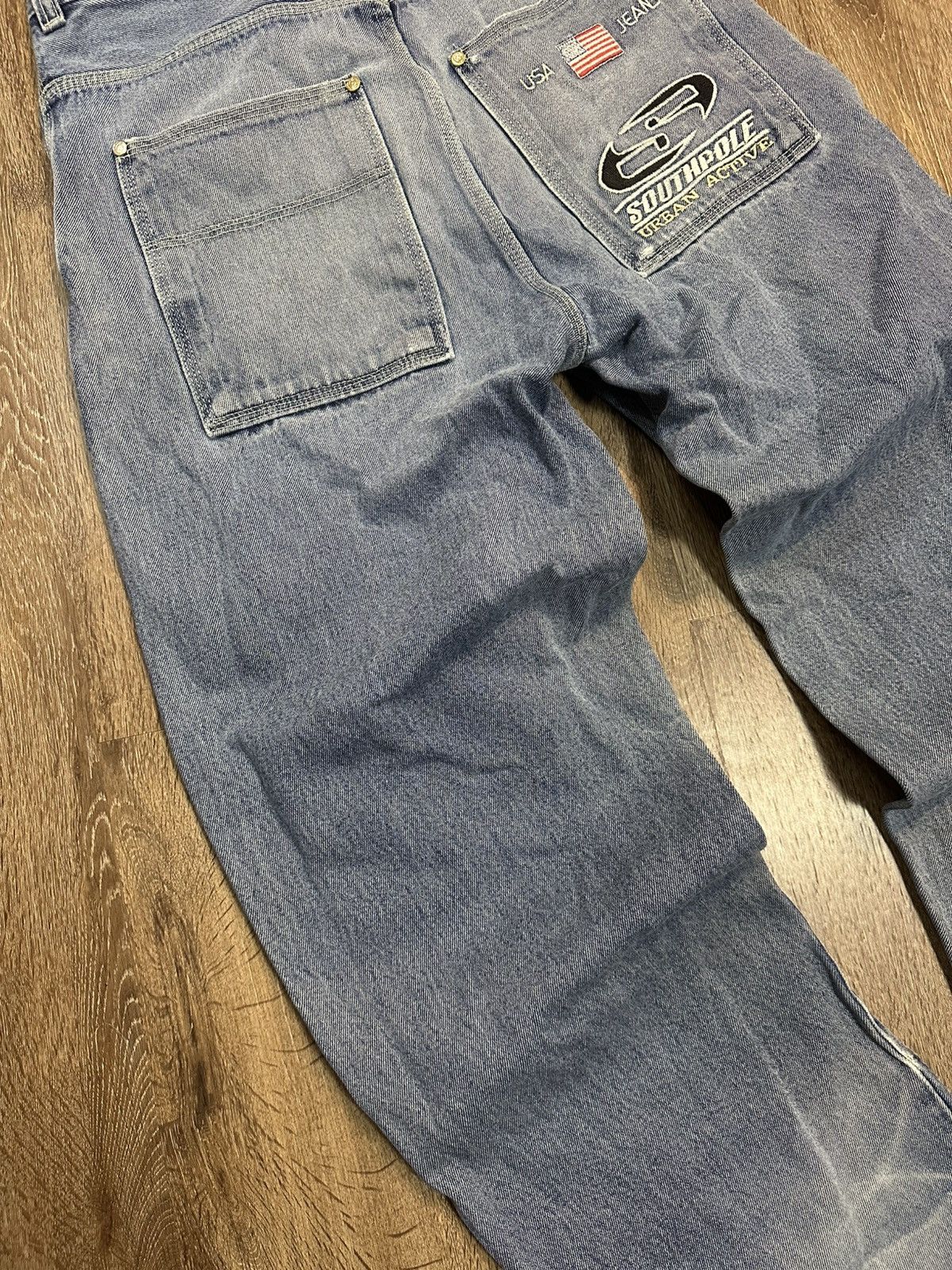 Southpole × Vintage Vintage South Pole Baggy Jeans Y2K Size US 30 / EU 46 - 3 Thumbnail