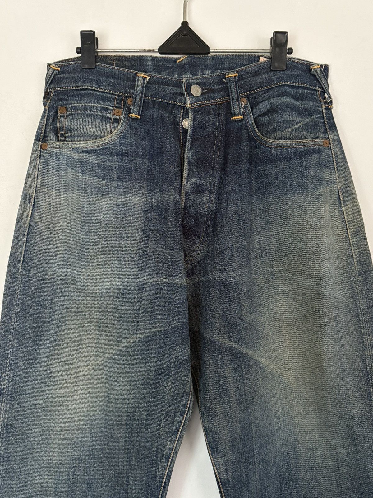 Evisu evisu no2 2001 daicock flame re-paint selvedge Size US 32 / EU 48 - 4 Thumbnail