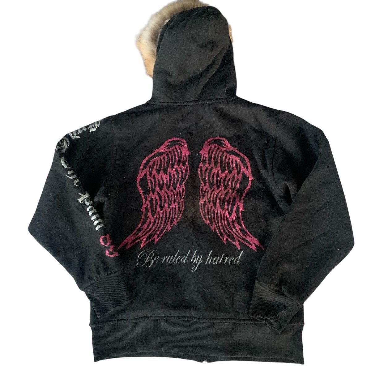 Japanese Brand Y2k style LGB zip fur hoodie Size US M / EU 48-50 / 2 - 3 Thumbnail