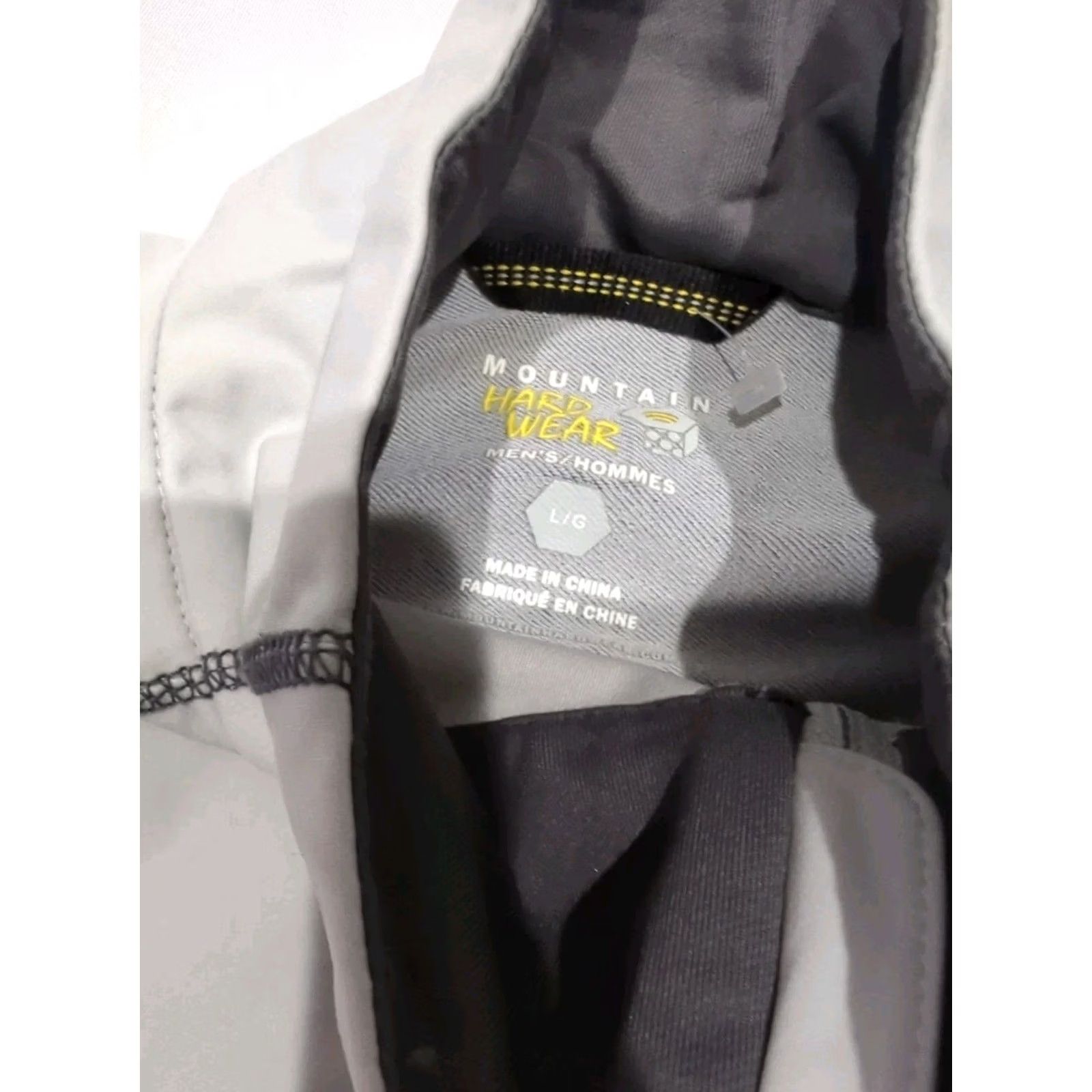 Mountain Hardwear Mountain Hardwear Jacket Mens L Gray Effusion Power Airshield Running Rain Hiking Size US L / EU 52-54 / 3 - 6 Thumbnail