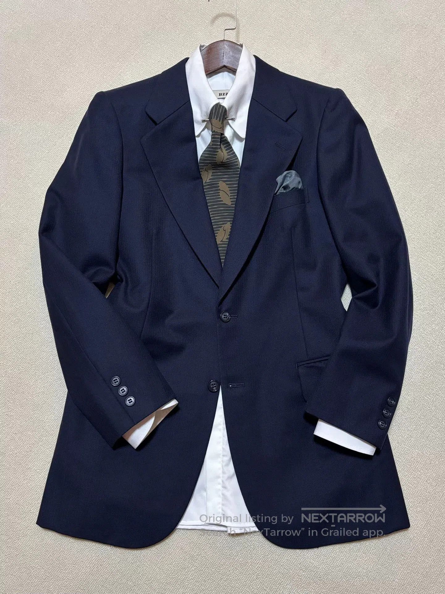 Burberry Burberry Men's Dark Blue Single. Size US M / EU 48-50 / 2 - 1 Thumbnail