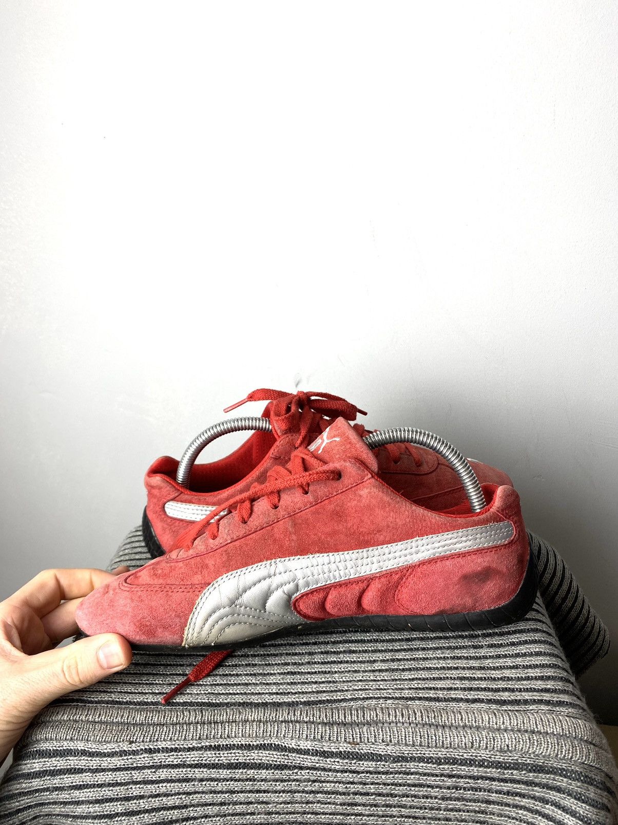 Puma Rare! Vintage Suede Puma Speed Cat Sneakers Racing Ferrari Size US 8 / EU 41 - 9 Thumbnail