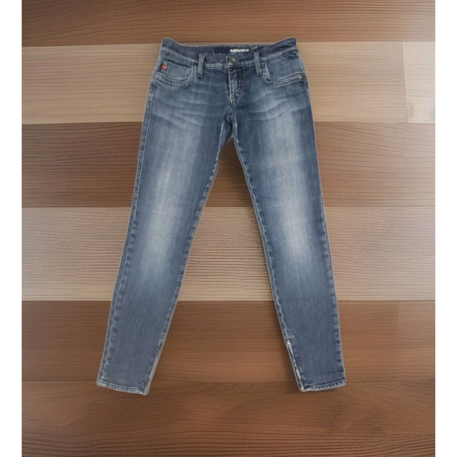 Miss Sixty MISS SIXTY Jeans 'J Lot' Denim Low Rise Ankle Zip Slim 25 Size 25" / US 0 / IT 36 - 1 Thumbnail