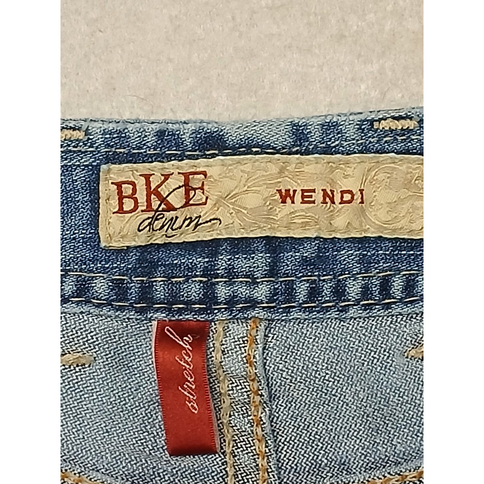 Other BKE (30x29.5) Wendi Stretch Boot Cut Blue Denim Jeans Size 30" / US 8 / IT 44 - 14 Thumbnail