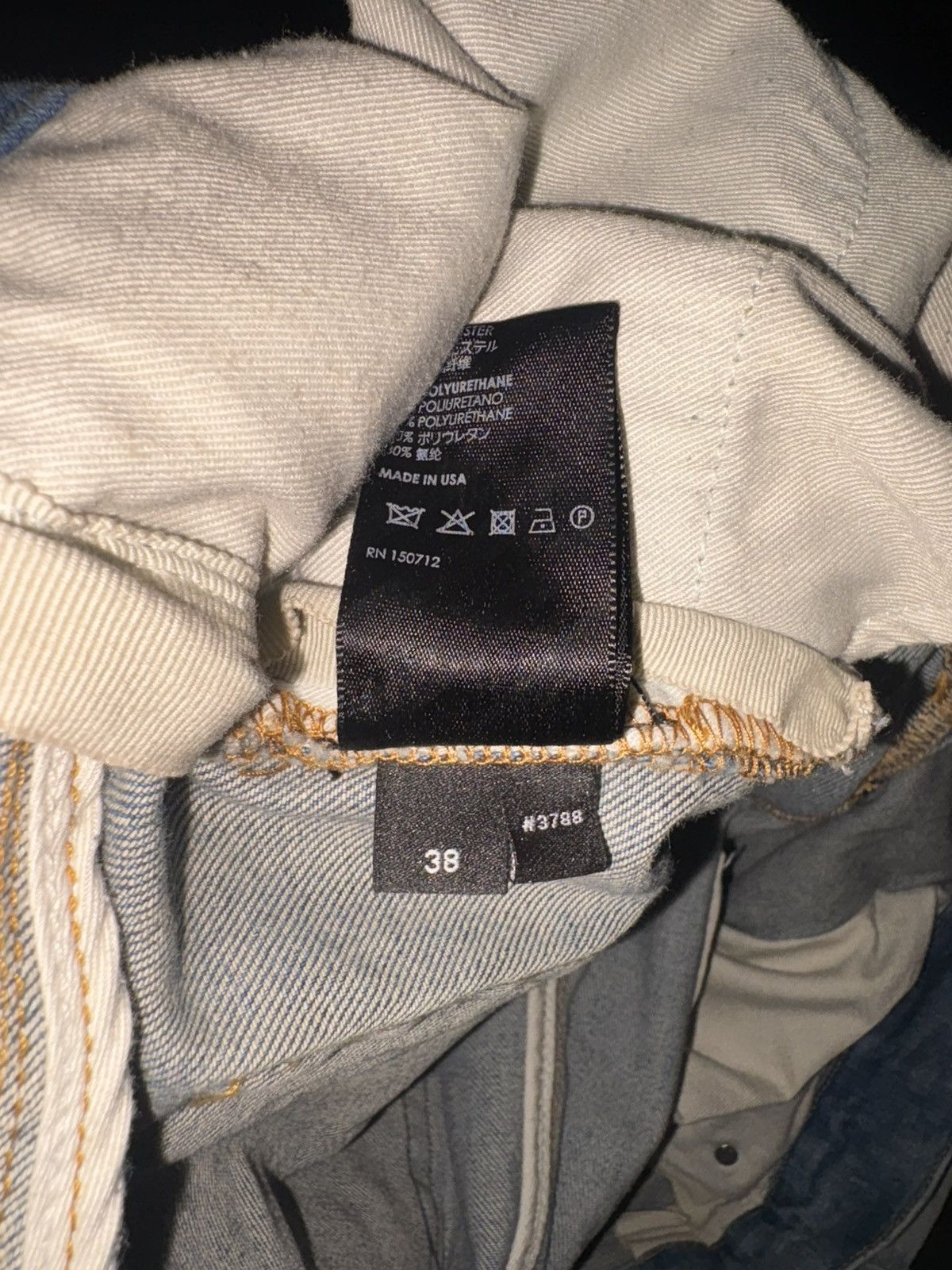 Amiri AMIRI Serif Purple Logo Jean Size US 38 / EU 54 - 6 Thumbnail