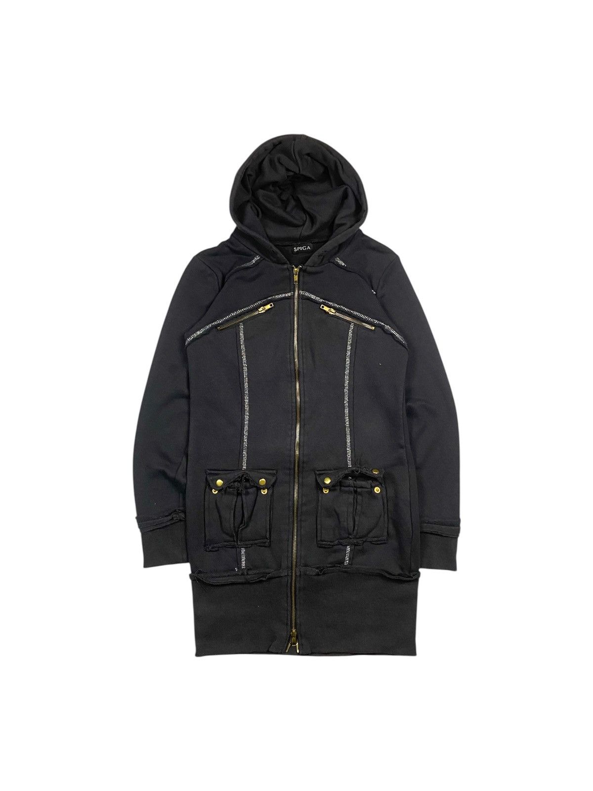 If Six Was Nine Japan Goth Spiga Bondage Multizip Slim Zip Up Size S / US 4 / IT 40 - 1 Thumbnail