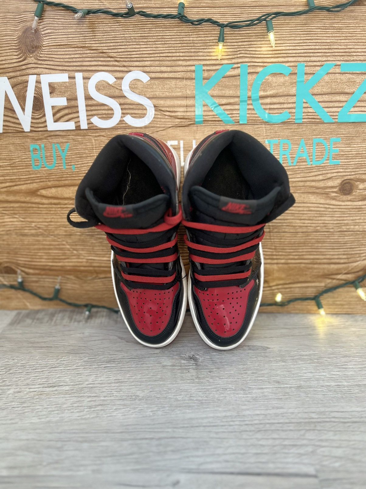 Jordan Brand Jordan 1 patent bred Size US 8.5 / EU 41-42 - 5 Thumbnail