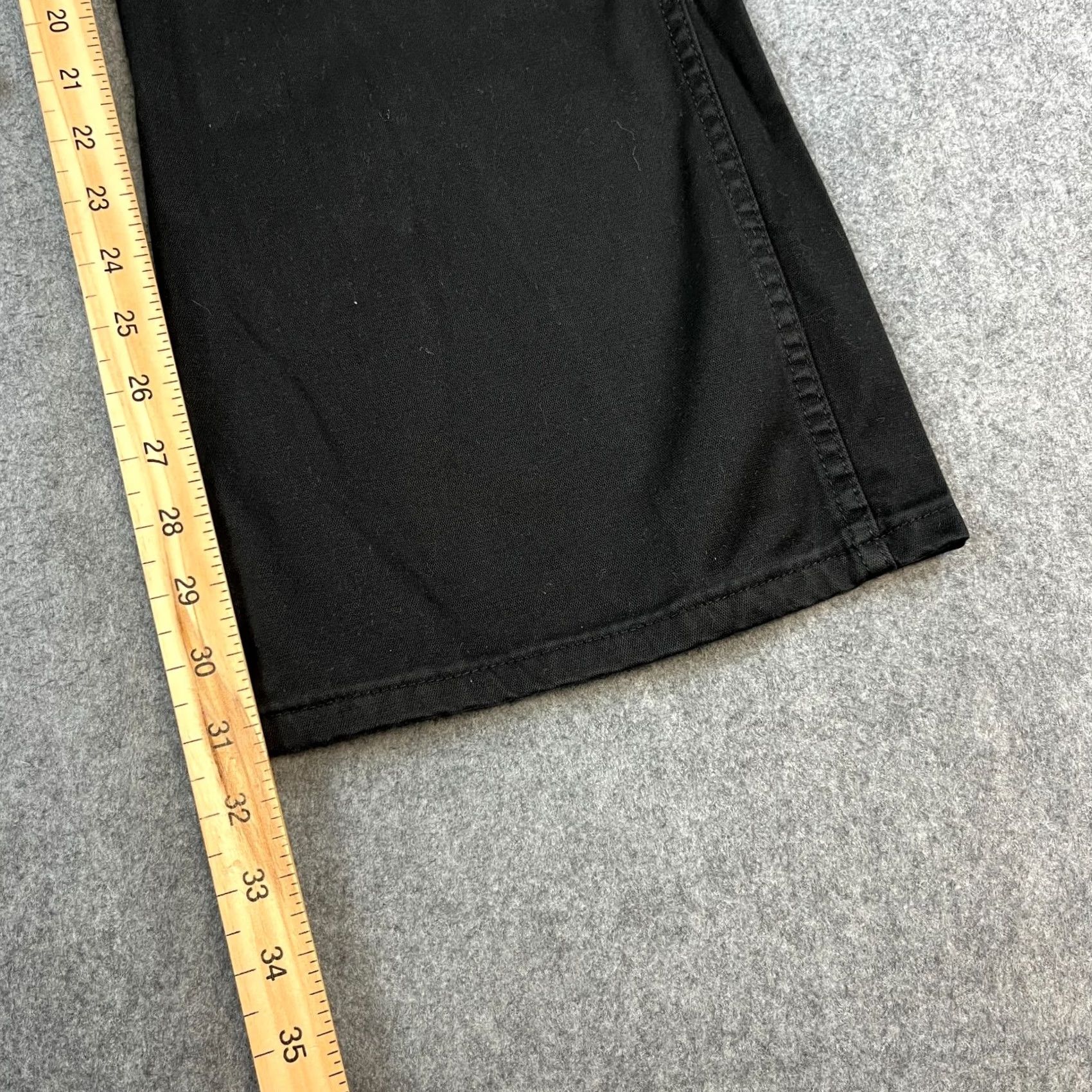 Wrangler Wrangler Jeans Women Flare Bootcut Bellbottom 24 32 Dark Black Vintage Denim 5-Pocket Regular Size 4 Womens 32 In Inside Leg UK 4 Dark Black Vintage Size 27" / US 4 / IT 40 - 4 Thumbnail