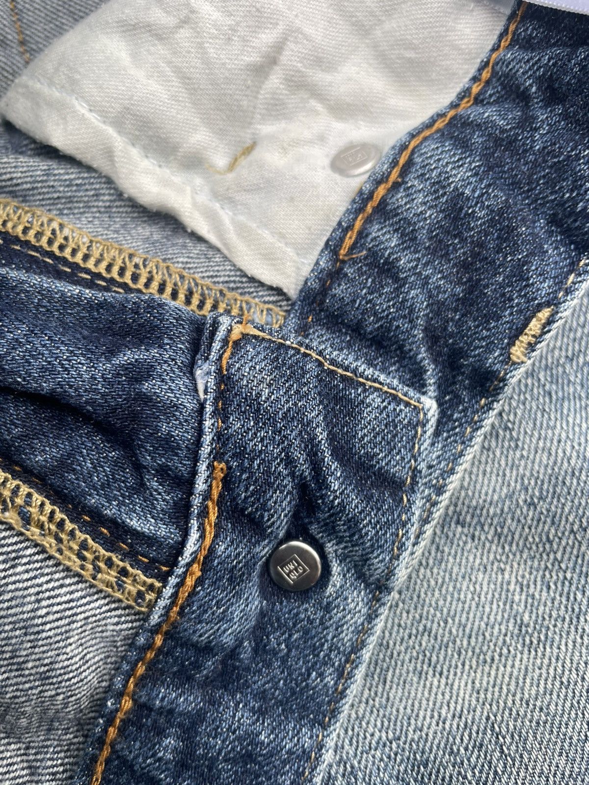 Japanese Brand × Uniqlo Uniqlo Selvedge Distresed Jeans Size US 32 / EU 48 - 19 Thumbnail