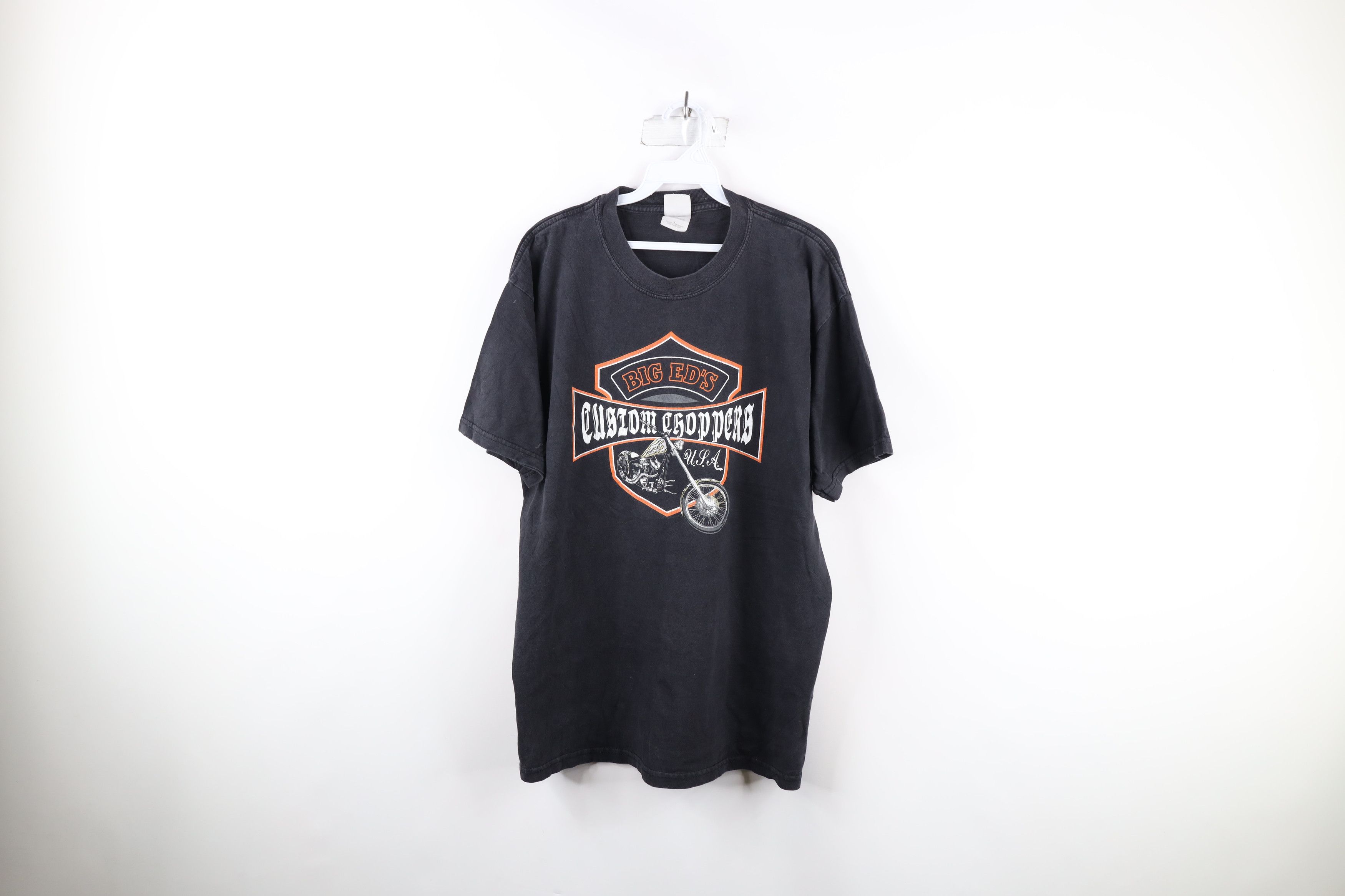 Vintage Vintage Streetwear Eds Custom Choppers Motorcycle T-Shirt Size US L / EU 52-54 / 3 - 1 Thumbnail