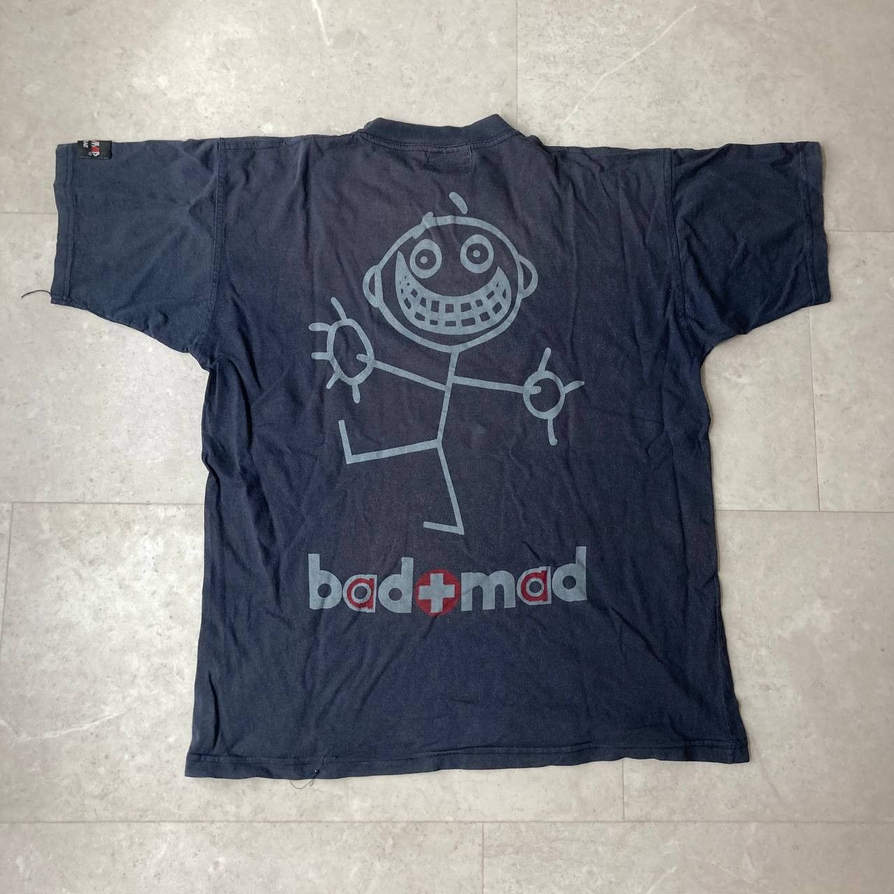 Vintage Vintage Bad Mad Hardwear Faded Tee Size US XL / EU 56 / 4 - 2 Thumbnail