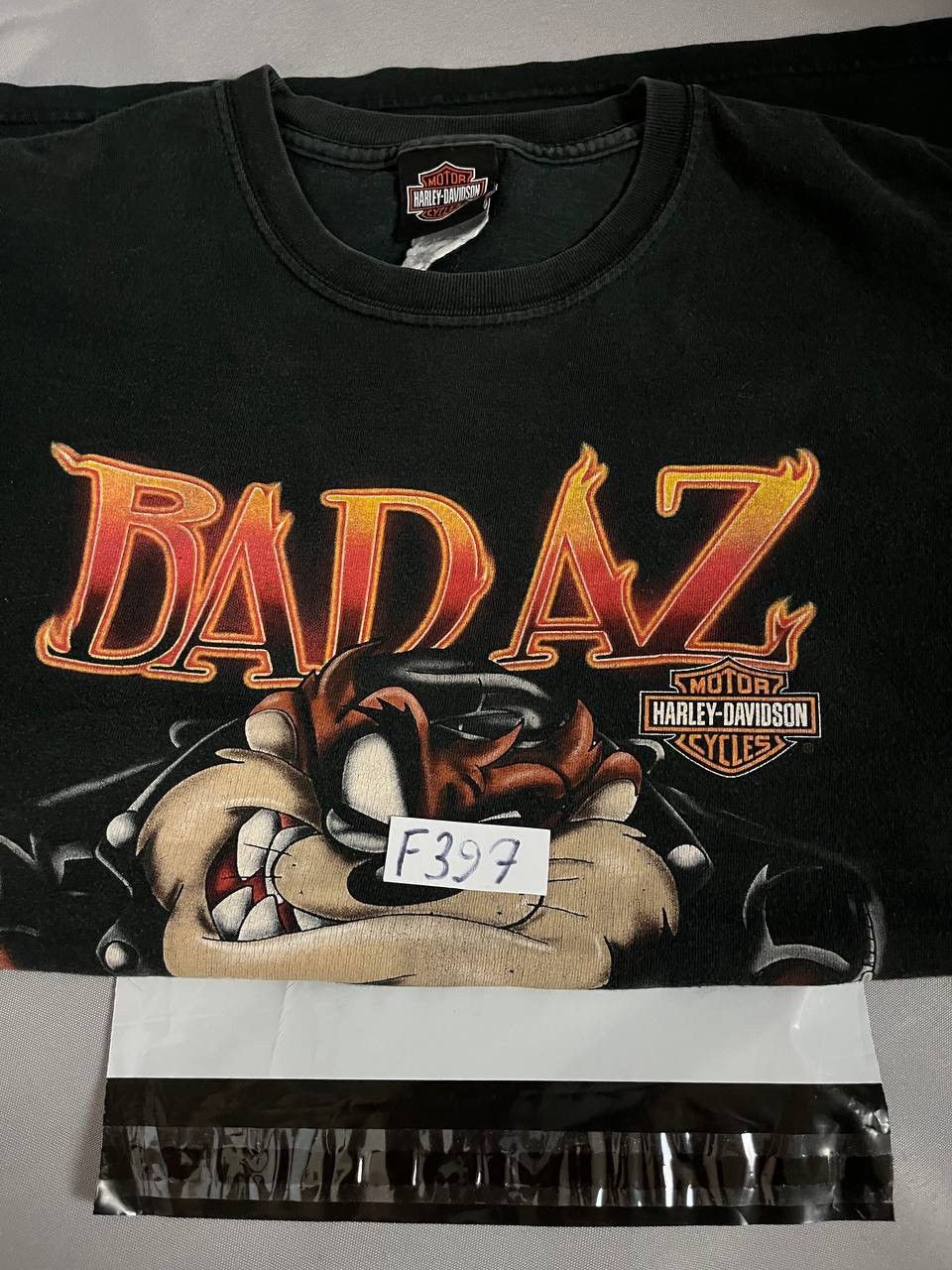 Harley Davidson Harley Davidson x Warner Bros Tee T Shirt 1990s Size US L / EU 52-54 / 3 - 13 Thumbnail