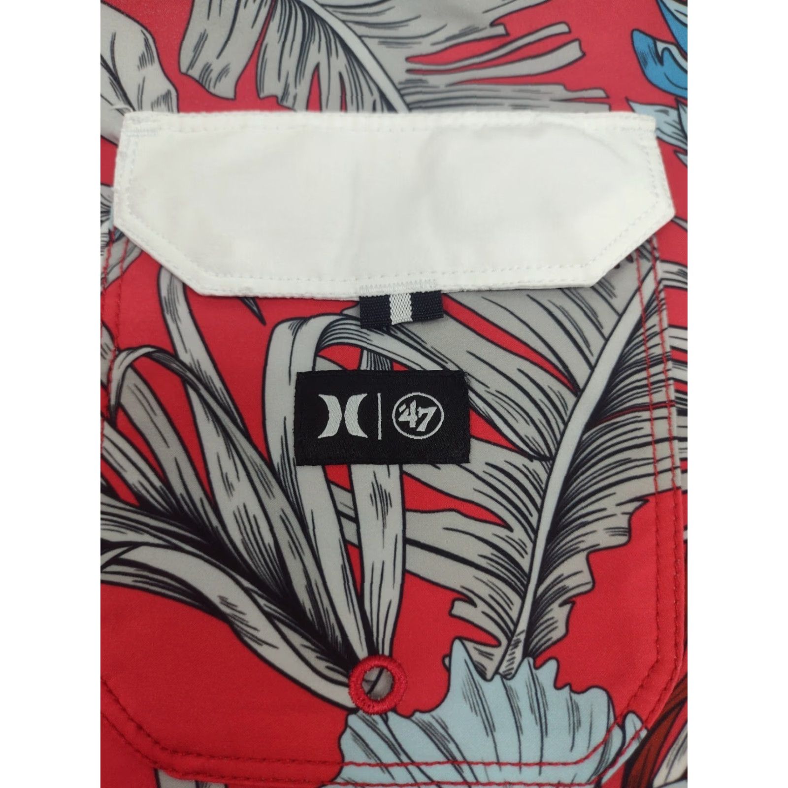 Hurley Hurley Men's Phantom Boardshorts 32 Owens Sample Floral #1711 Board Shorts Multicolor Beach Surfing Back Pocket Drawstring Mens Regular Size US 32 / EU 48 - 5 Thumbnail