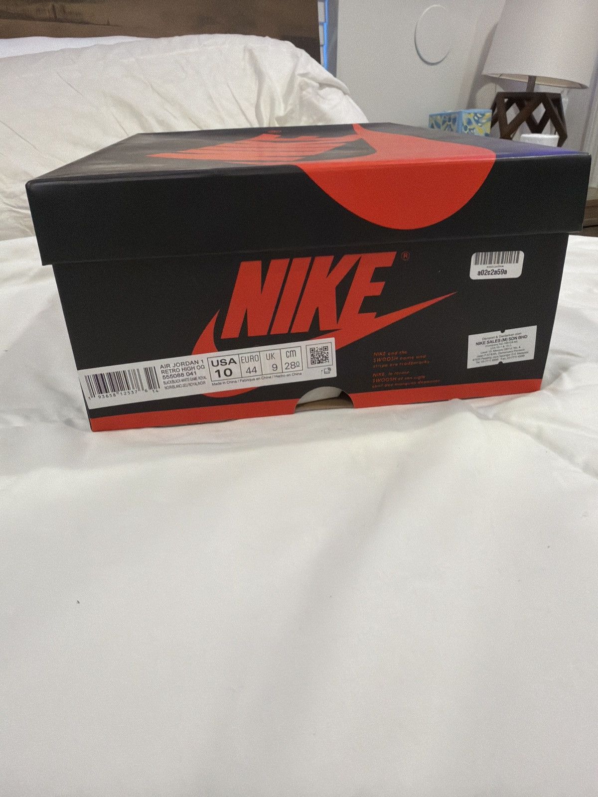 Jordan Brand Air Jordan 1 Retro High OG ‘Royal Toe’ Size US 10 / EU 43 - 7 Thumbnail