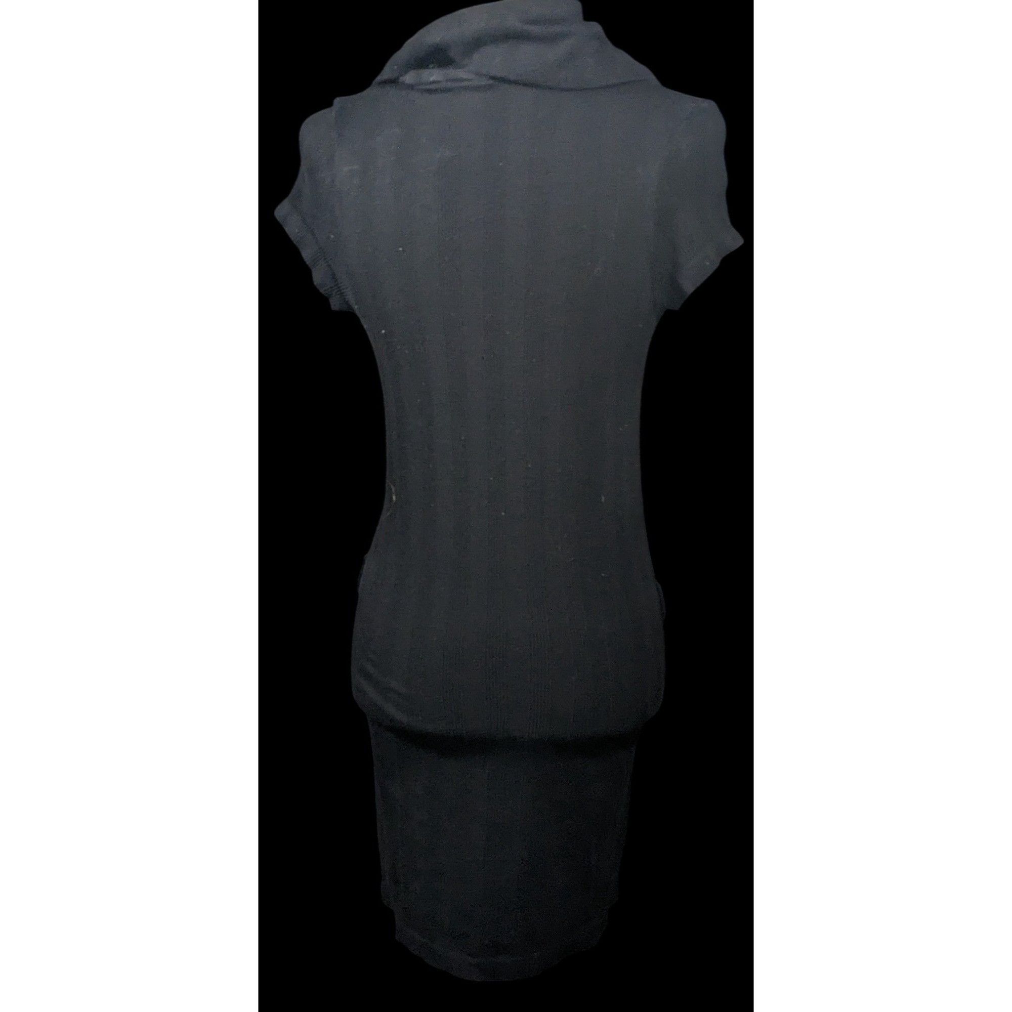 Other JJ Authentic Corporate Goth Cowl Neck Sweater Dress Size M/L Size M / US 6-8 / IT 42-44 - 7 Thumbnail