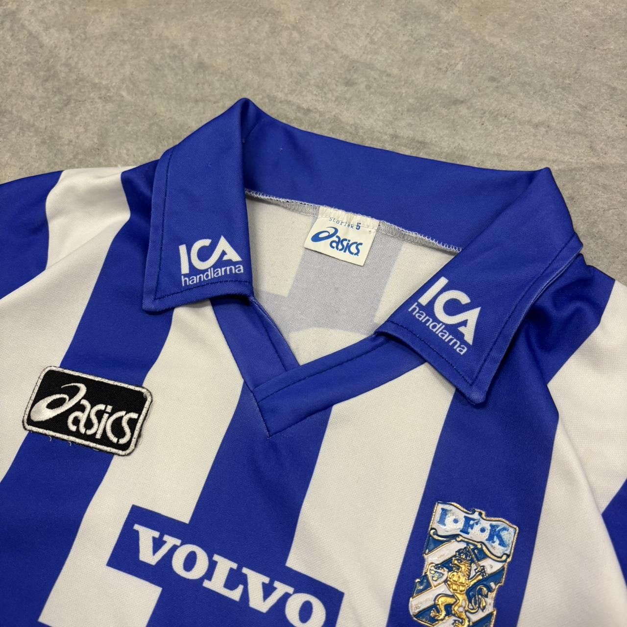 Asics Vintage IFK Goteborg Home Asics 1994-1996 Soccer Jersey Size US M / EU 48-50 / 2 - 3 Thumbnail