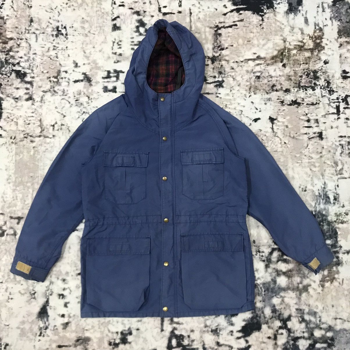 Japanese Brand × Vintage × Wrangler Vintage Wrangler Wool Lined Parka Hunter Jacket Size US L / EU 52-54 / 3 - 1 Thumbnail