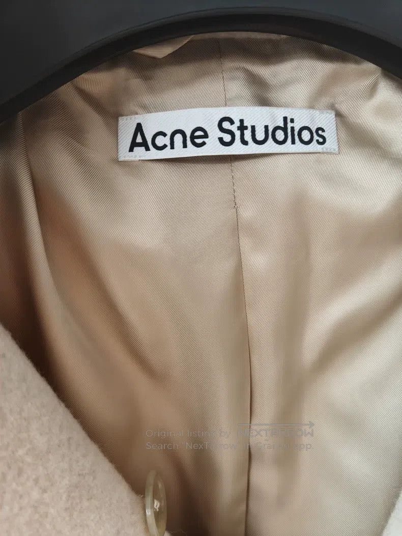 Acne Studios Acne Studios Beige wool coat Size XS / US 0-2 / IT 36-38 - 3 Thumbnail