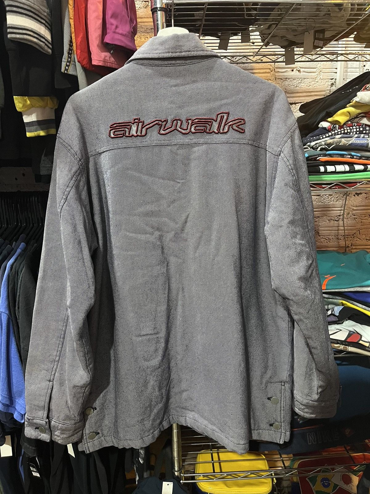 Airwalk × Vintage Airwalk Skateboard Workwear Jacket 90s Size US L / EU 52-54 / 3 - 2 Thumbnail