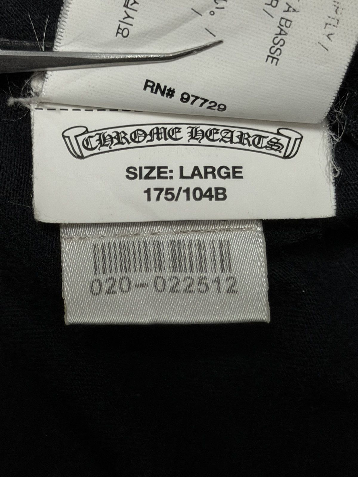 Chrome Hearts HOLLYWOOD EXCLUSIVE - Chrome Hearts Jumbro Cross Plus Ls Size US L / EU 52-54 / 3 - 9 Thumbnail