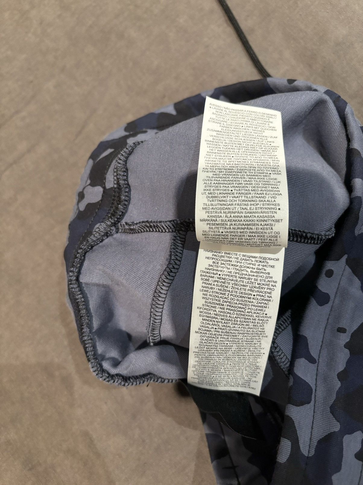 Nike Nike blue camo tech fleece hoodie + pants + shorts Size US S / EU 44-46 / 1 - 18 Thumbnail