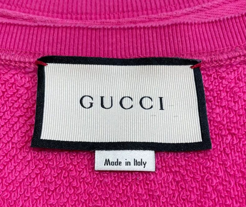 Gucci Gucci Rose pink sweatshirt 2502-Nextarrow Size US XS / EU 42 / 0 - 2 Thumbnail