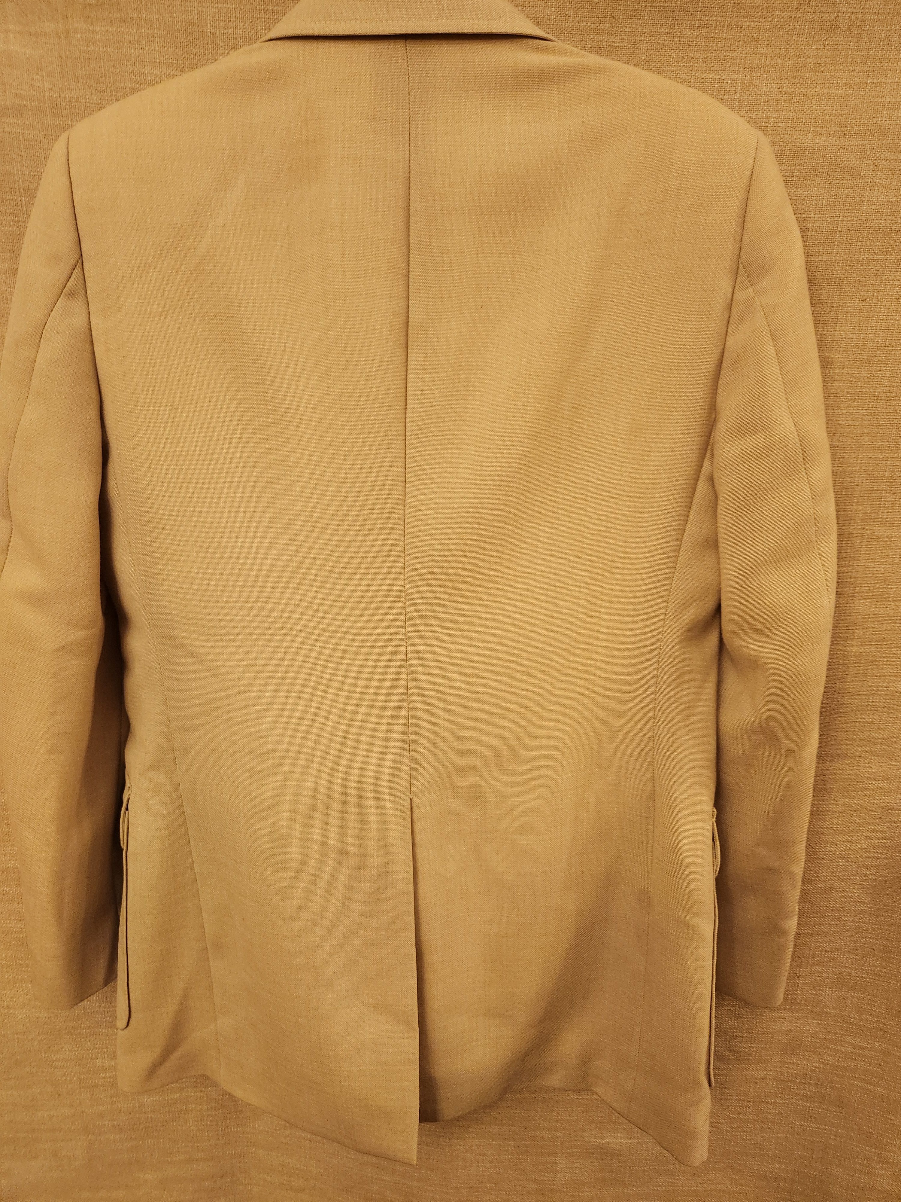 Haggar Vintage 70's Haggar Imperial Men's Tan Blazer Size 38R - 2 Thumbnail