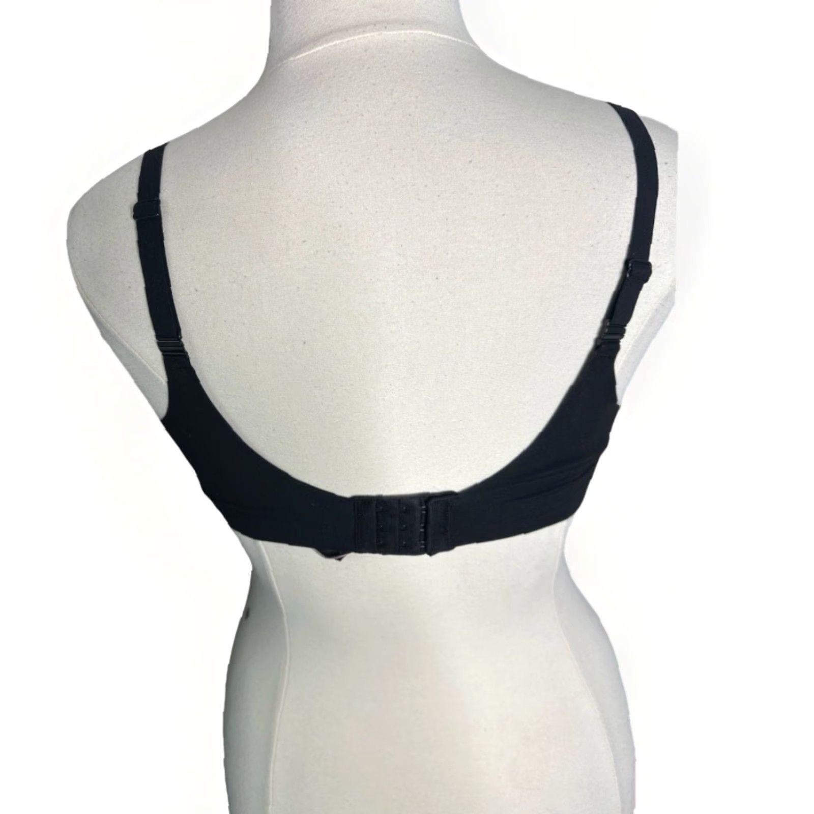 Victoria's Secret Victoria's Secret Bra 38DD Black Underwire Adjustable Straps Lace Push Up Womens SS2 Size ONE SIZE - 2 Thumbnail