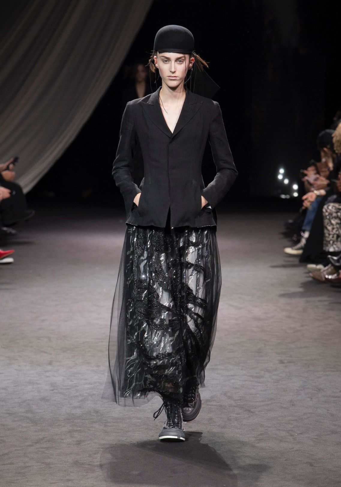 Yohji Yamamoto 🔥SS09 Yohji Yamamoto Femme Single Button Jacket Size S / US 4 / IT 40 - 1 Thumbnail