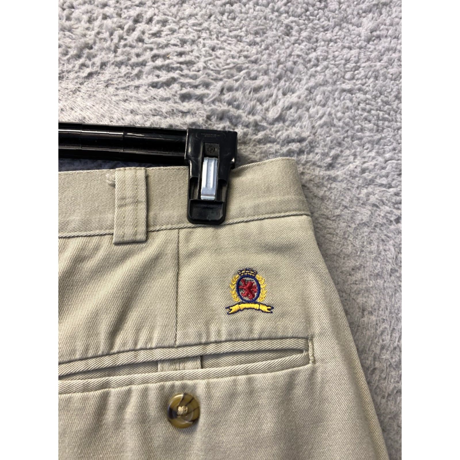 Tommy Hilfiger Tommy Hilfiger Slim Fit Chino Pants Men’s 33x32 Ginger Straight Leg /0653 Size US 33 - 7 Thumbnail
