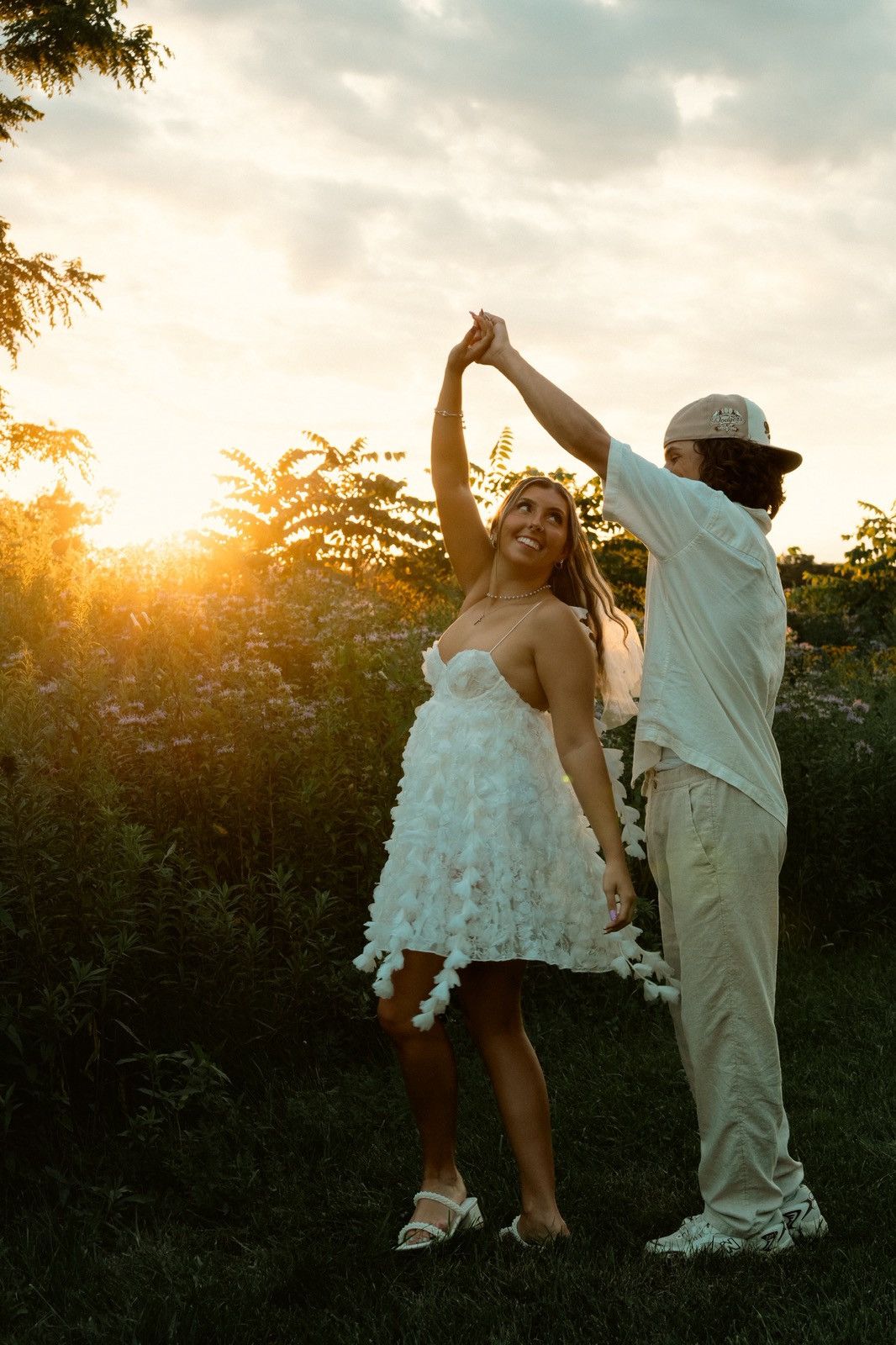 For Love & Lemons Bellatrix Babydoll Mini Dress For Love & Lemons Size S / US 4 / IT 40 - 3 Thumbnail