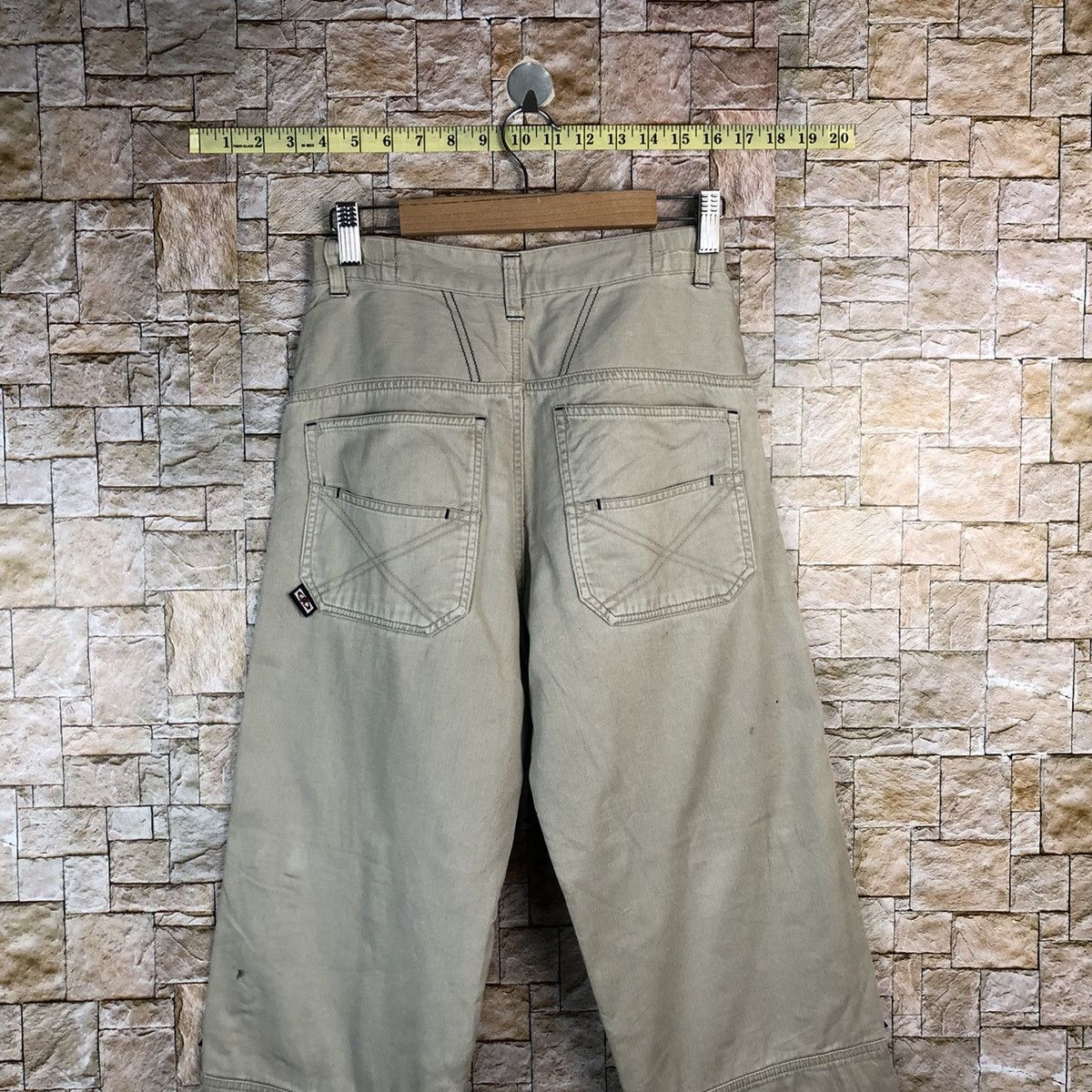 Japanese Brand Japanese Brand Brown Cargo Multipocket Pants #A972 Size US 26 / EU 42 - 16 Thumbnail