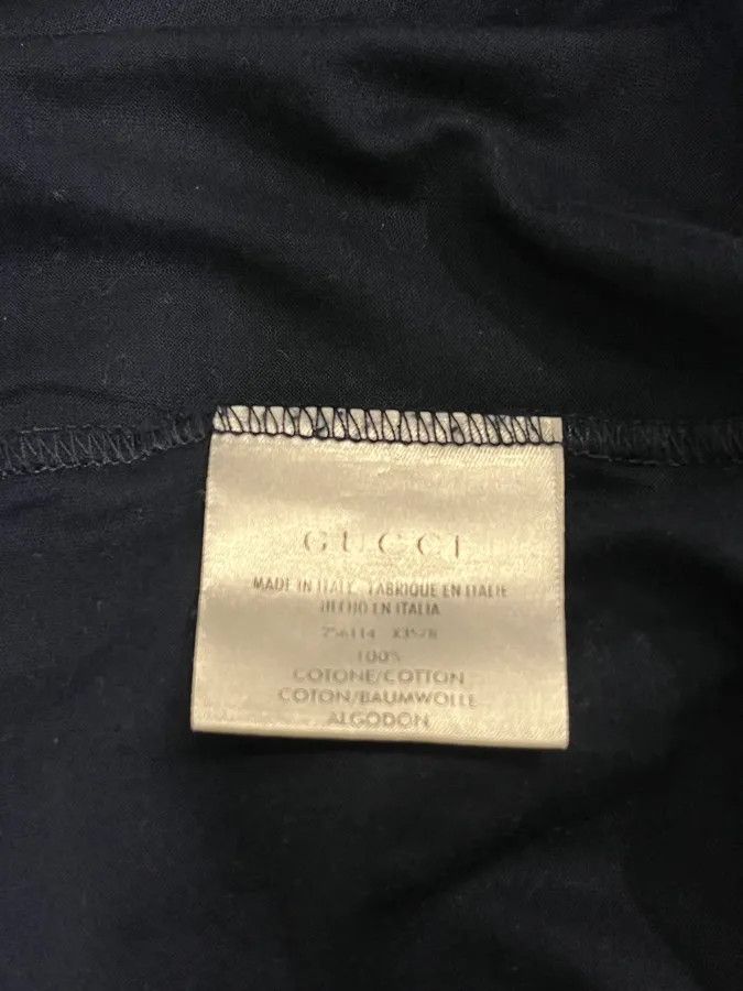 Designer × Gucci × Vintage 2000s Gucci Navy Minimalist Shirt Size US M / EU 48-50 / 2 - 8 Thumbnail