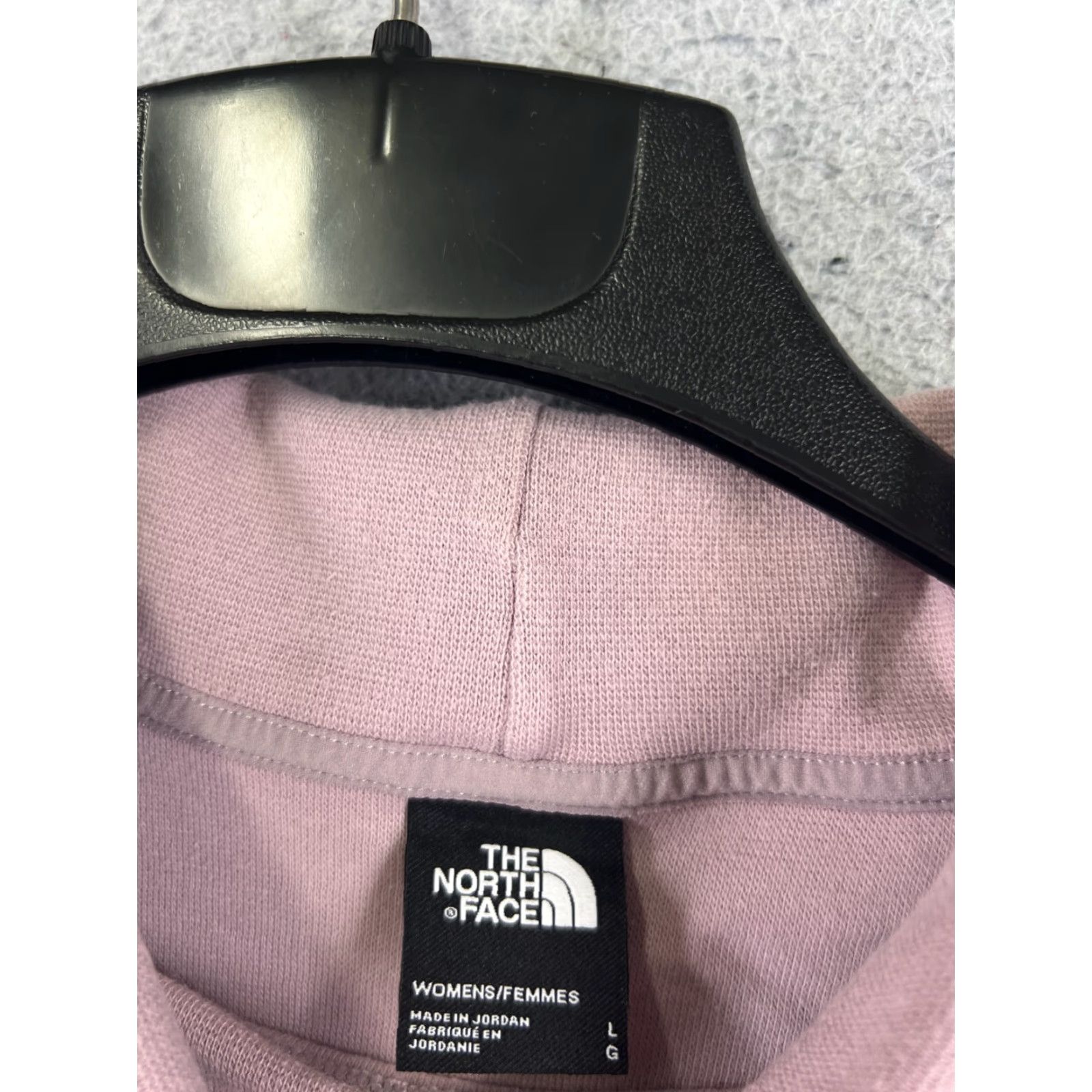 The North Face VINTAGE The North Face Hoodie Shirt Womens L Pink Crop Pullover 3/4 Sleeve Cotton Logo All Seasons Mens Womens Girls Boys Size L / US 10 / IT 46 - 7 Thumbnail