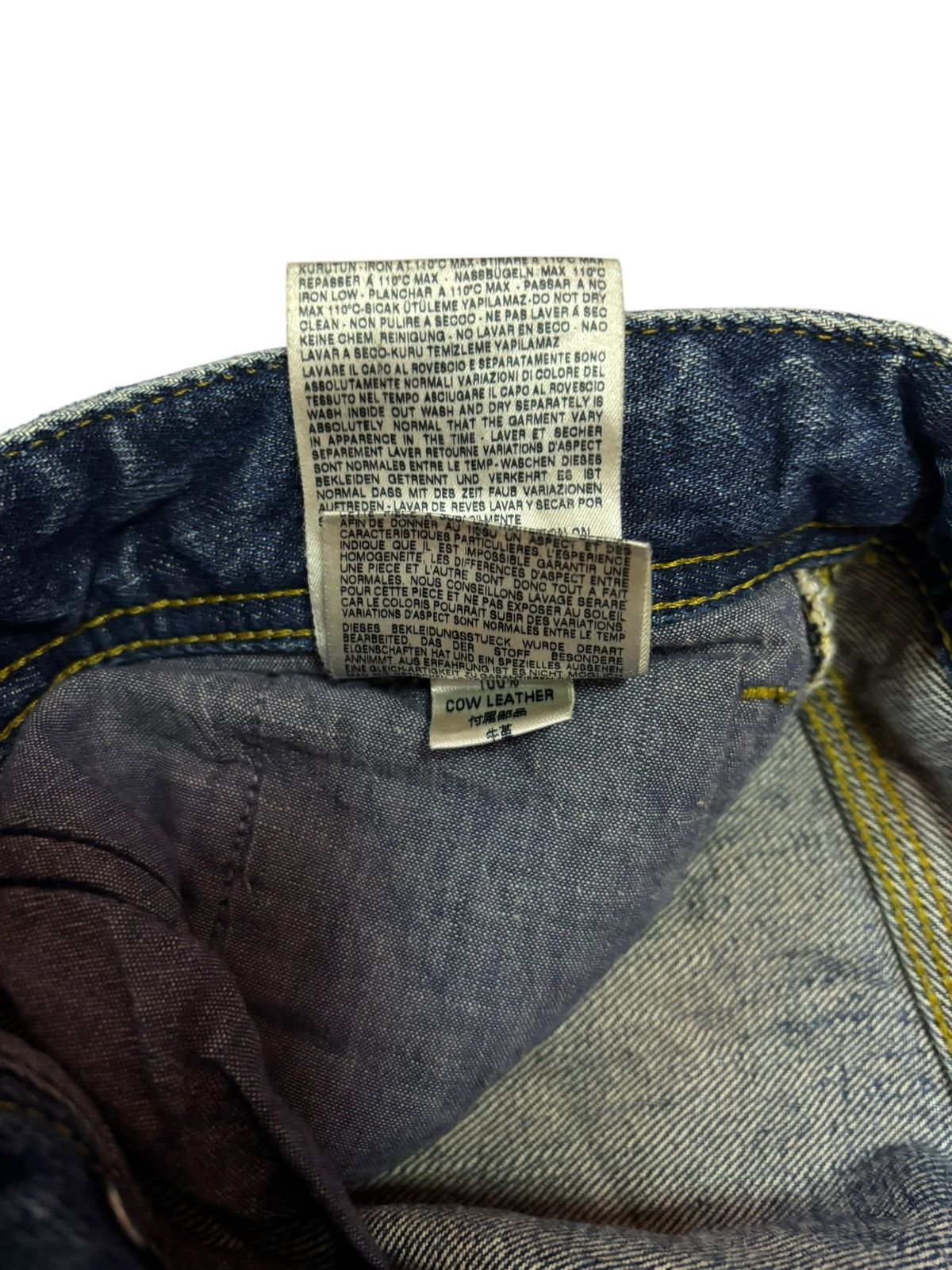 Diesel Vtg Italy Diesel Albo Baumwolle Mud Washed Distressed Jeans Size US 32 / EU 48 - 8 Thumbnail