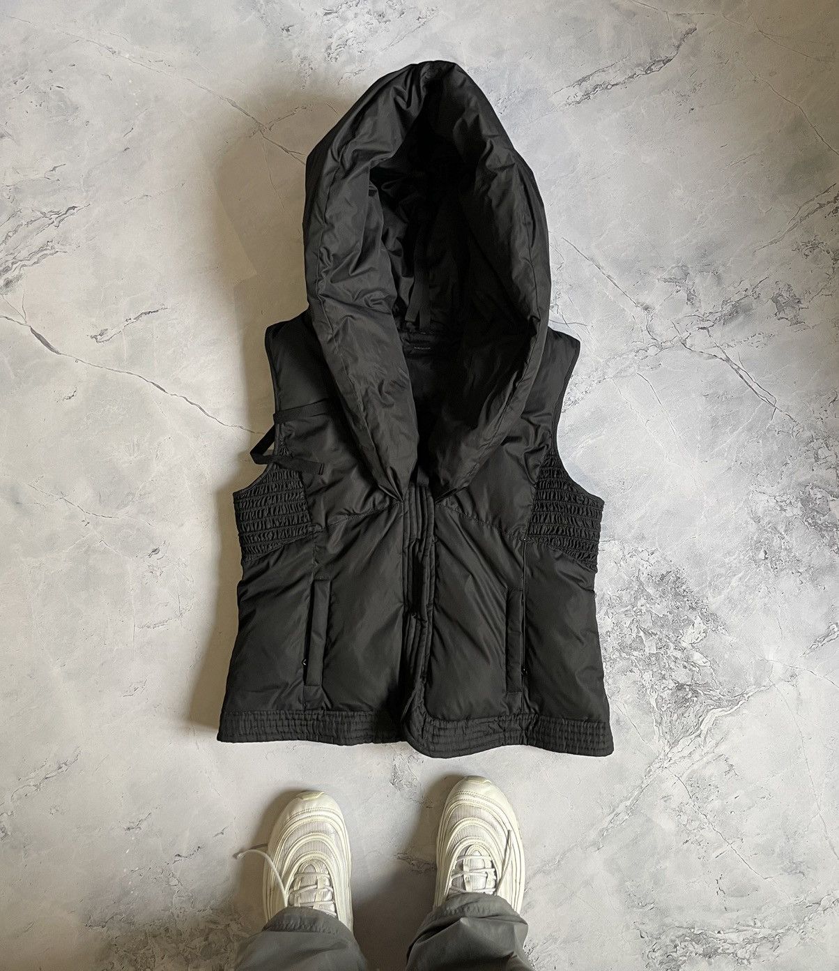 Elie Tahari × Japanese Brand Elie Tahari Archival Vest ( Rick Owens Style) Size S / US 4 / IT 40 - 2 Thumbnail